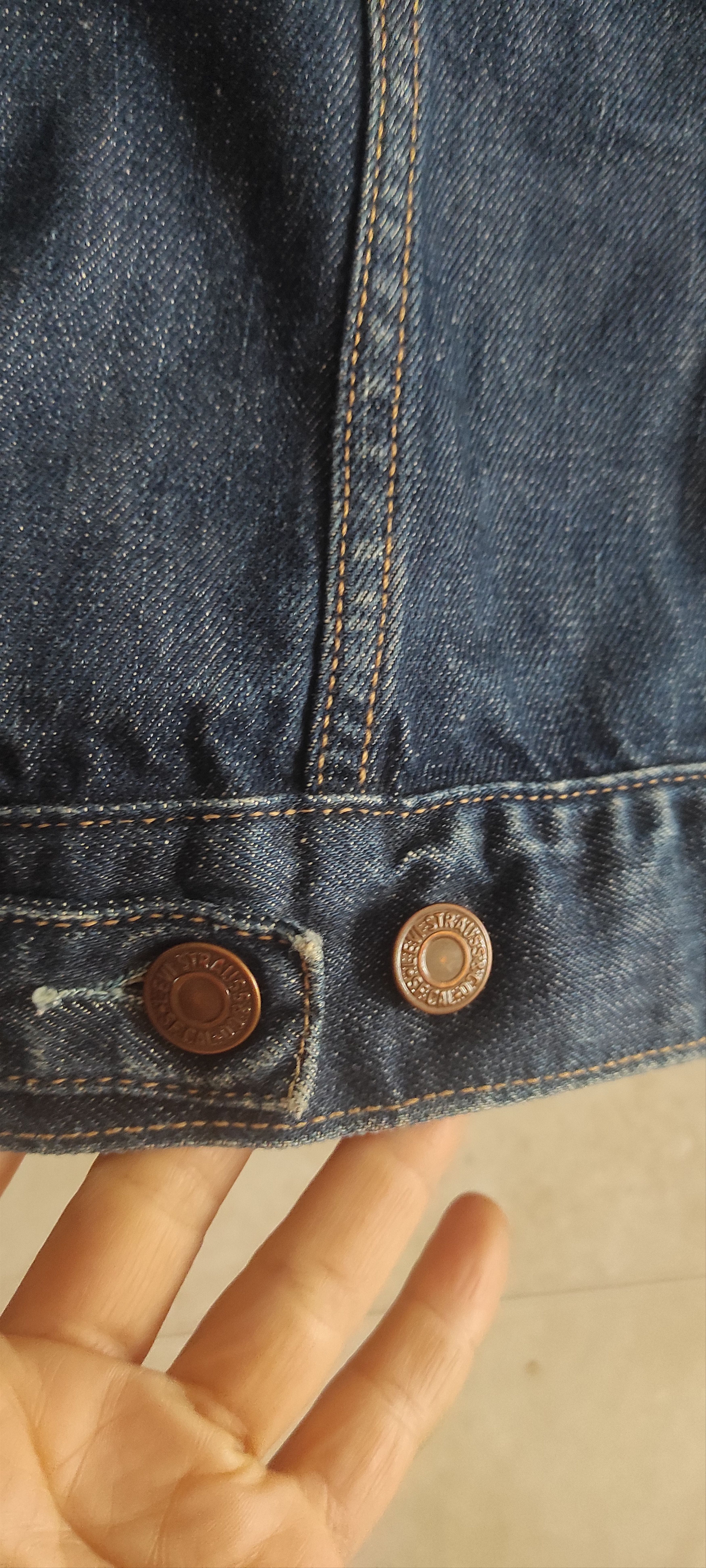 Levi's Levi's 70590 04 Women's Trucker Denim Jacket Size S / US 4 / IT 40 - 7 Thumbnail