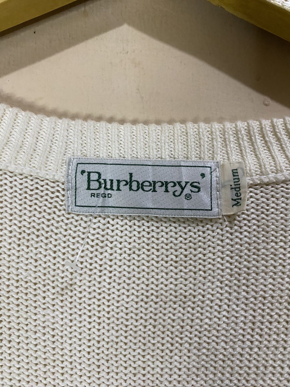 Burberry Vintage Burberrys Wool Vest Size US M / EU 48-50 / 2 - 7 Thumbnail