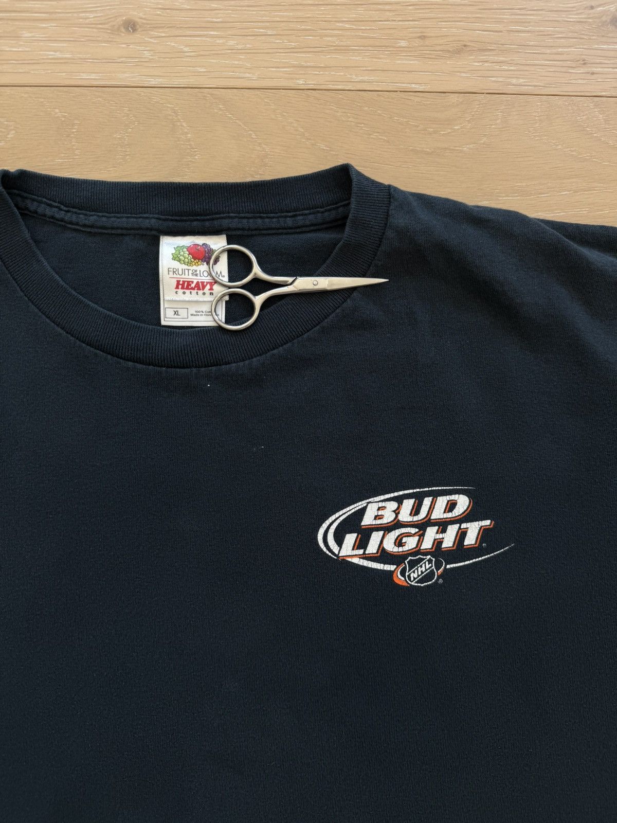 NHL Vintage Let’s Go Flyers NHL Bud Light Long Sleeve Size US XL / EU 56 / 4 - 4 Thumbnail