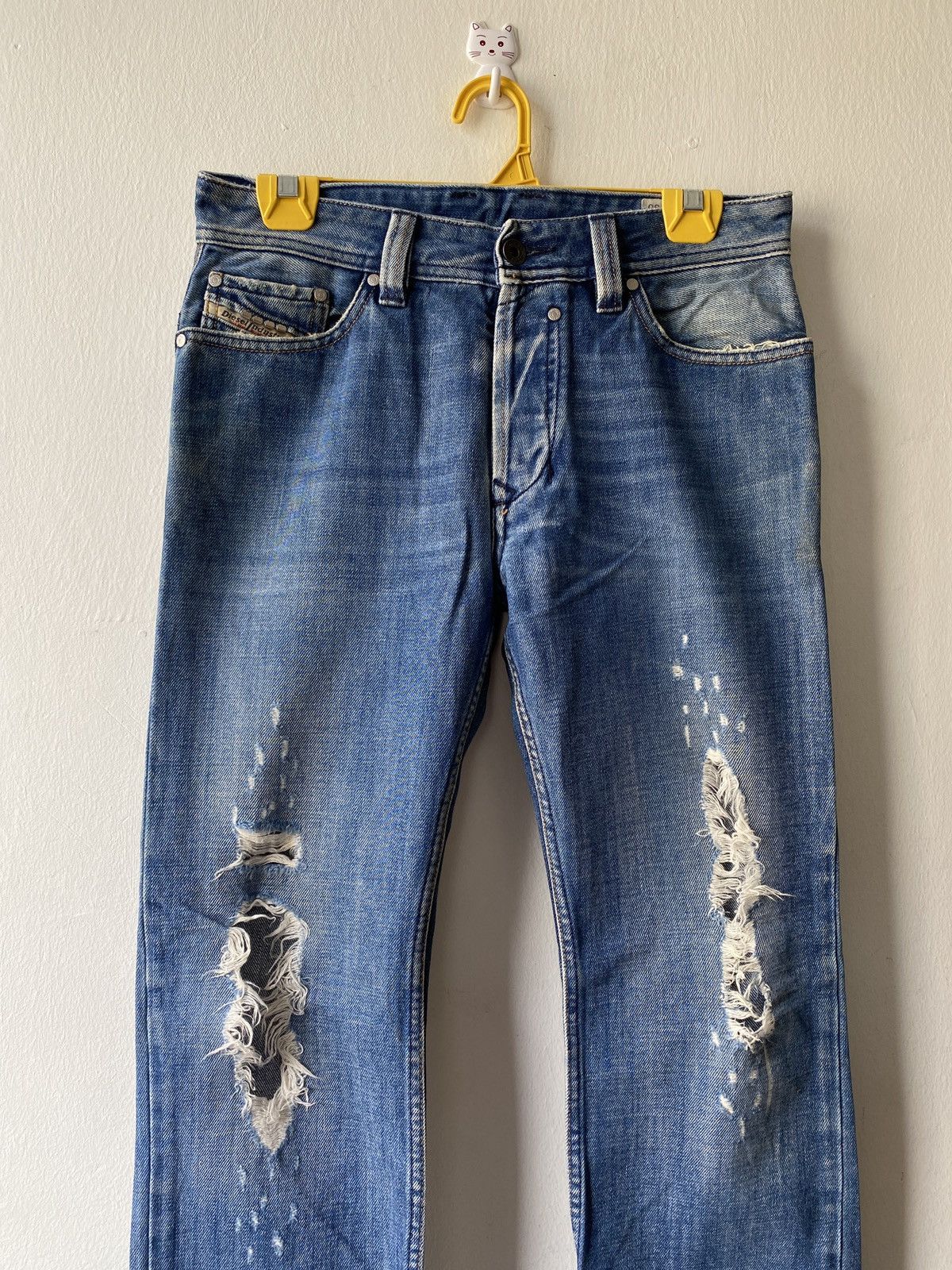 Diesel × Japanese Brand Diesel Safado Distressed Denim Size US 29 - 3 Thumbnail
