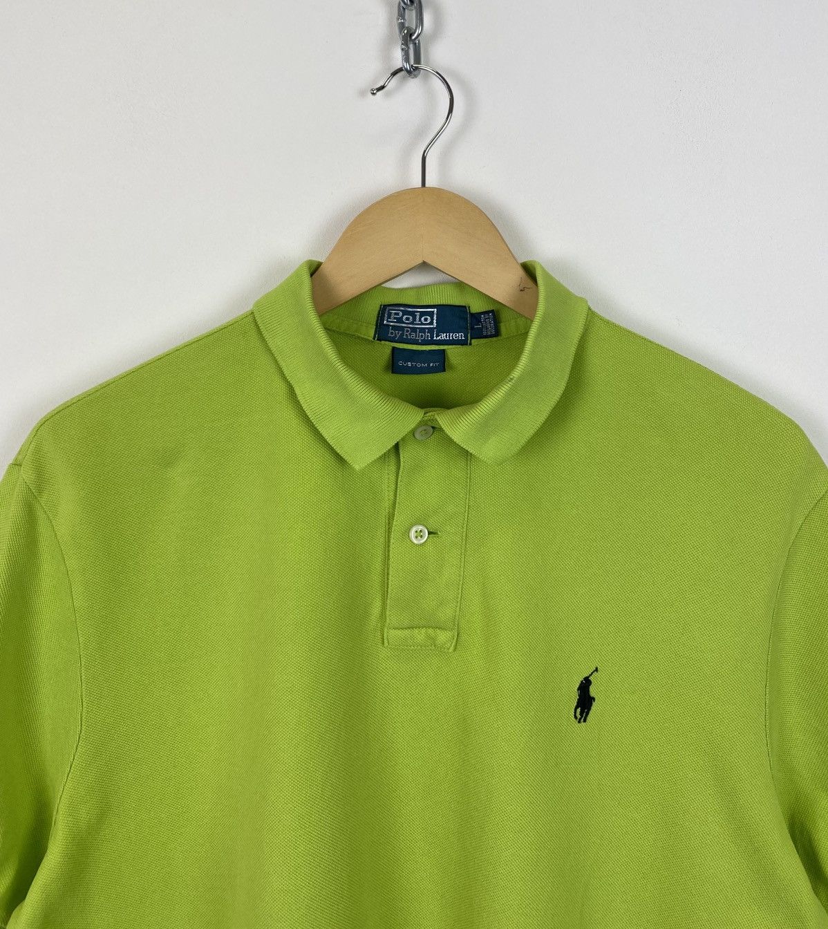 Polo Ralph Lauren Vintage Polo Ralph Lauren Polo Buttons Shirt Custom Fit Men Size US L / EU 52-54 / 3 - 2 Thumbnail