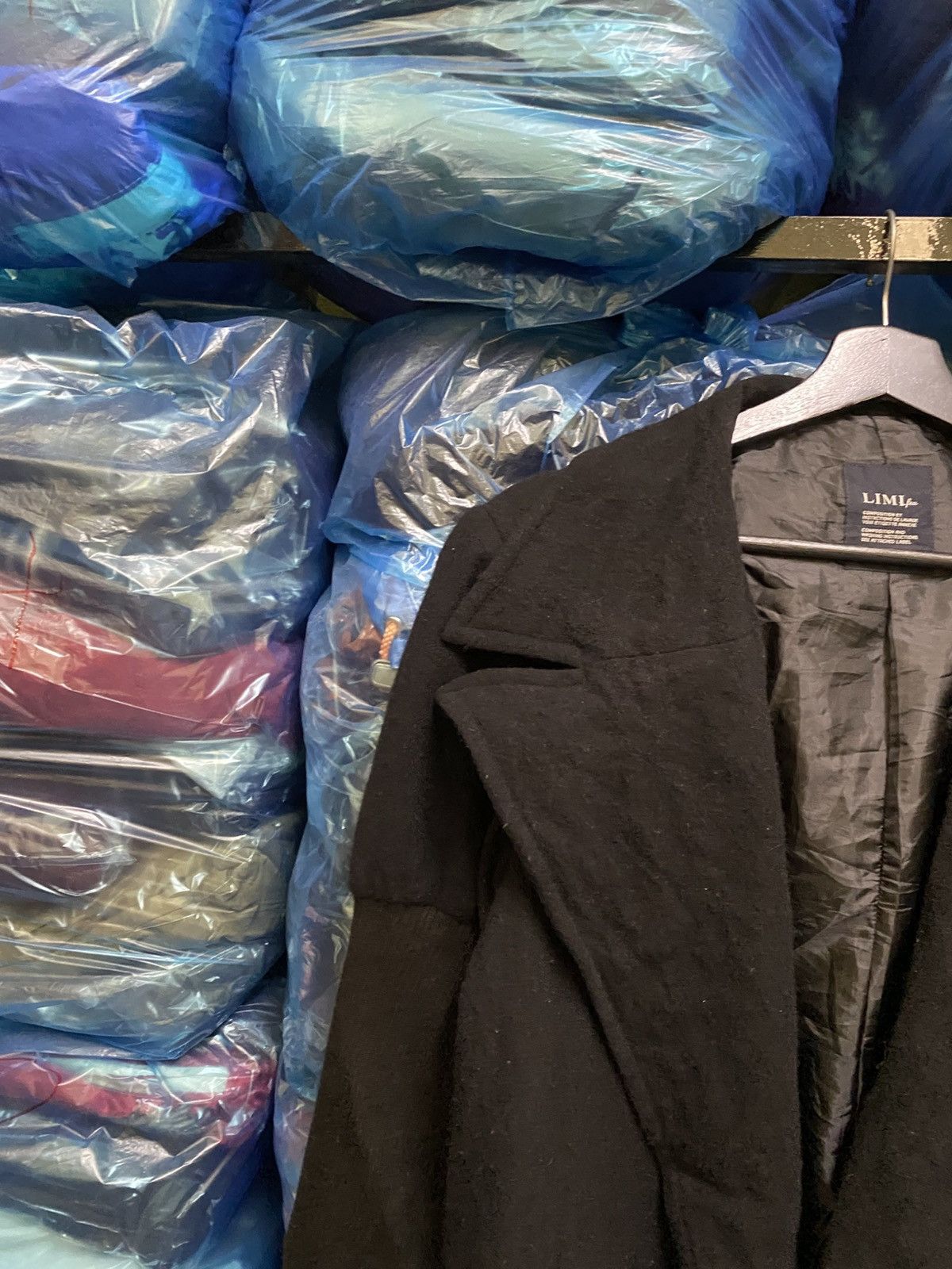 Yohji Yamamoto LIMI feu Japan Avant-Garde Draped Wool Jacket Made In Japan Size US S / EU 44-46 / 1 - 9 Thumbnail