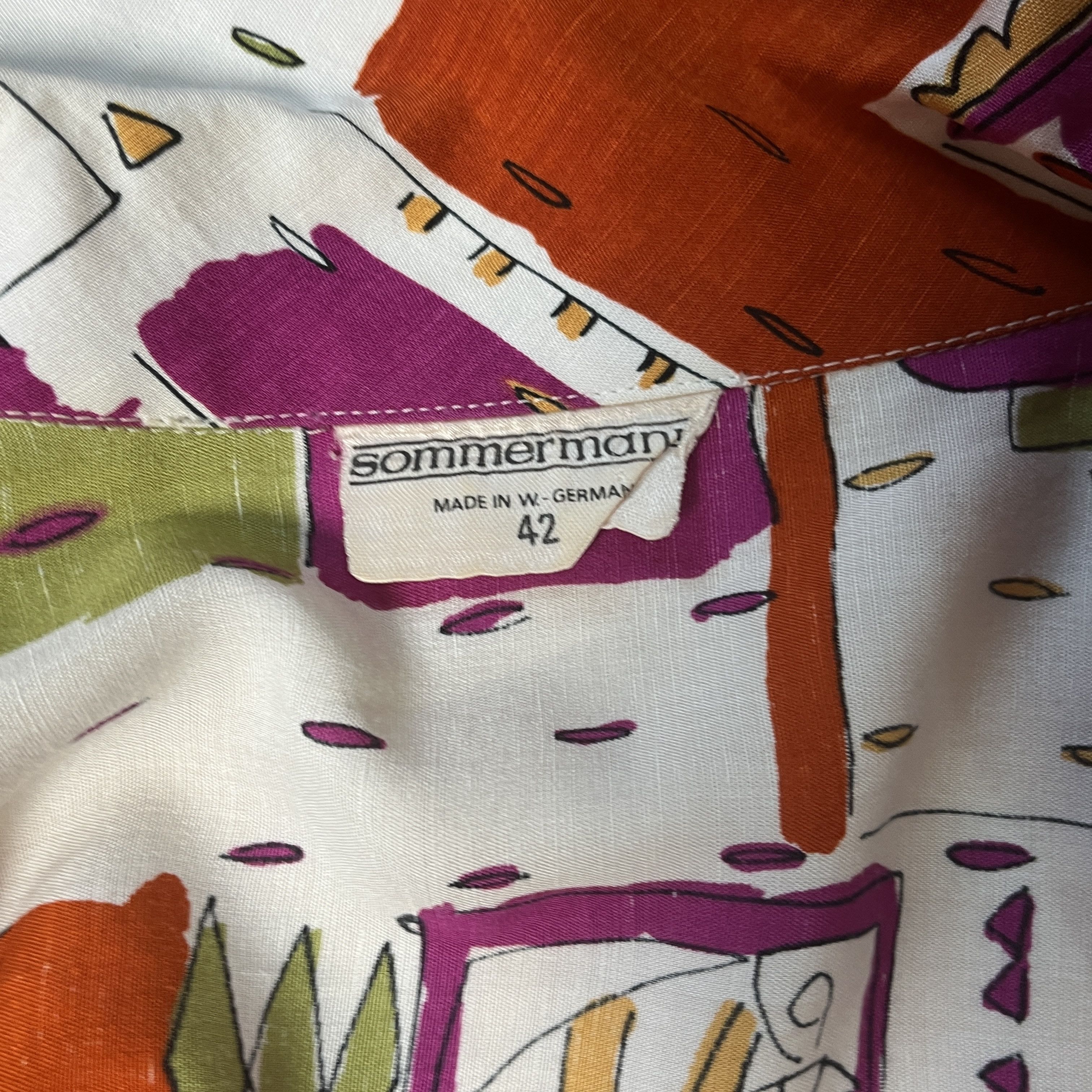 Other Sommermann Abstract Art Shirt Size US M / EU 48-50 / 2 - 3 Thumbnail