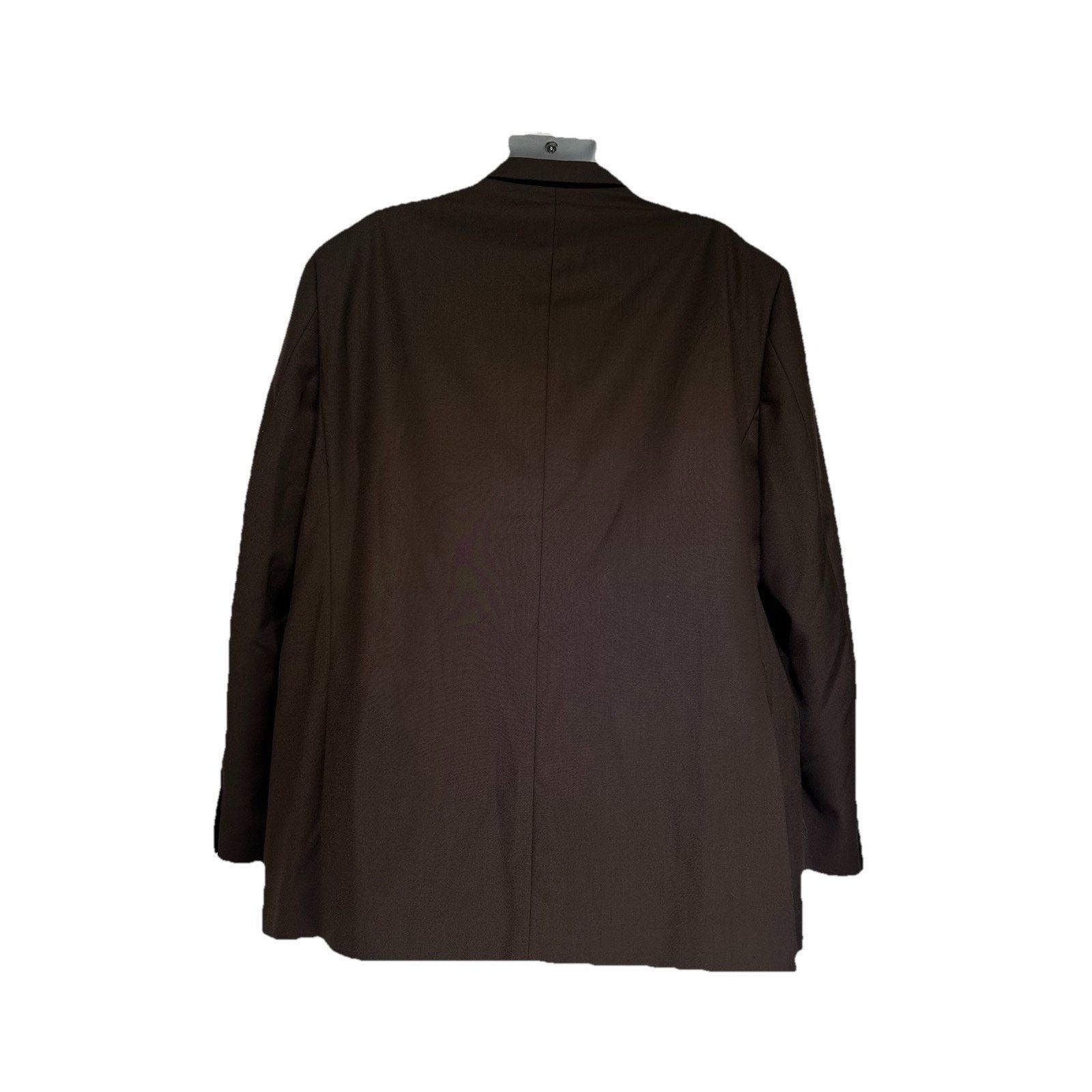 Other Alberto Nardoni collection brown Wool blazer Super 150’s Size 46R - 2 Thumbnail