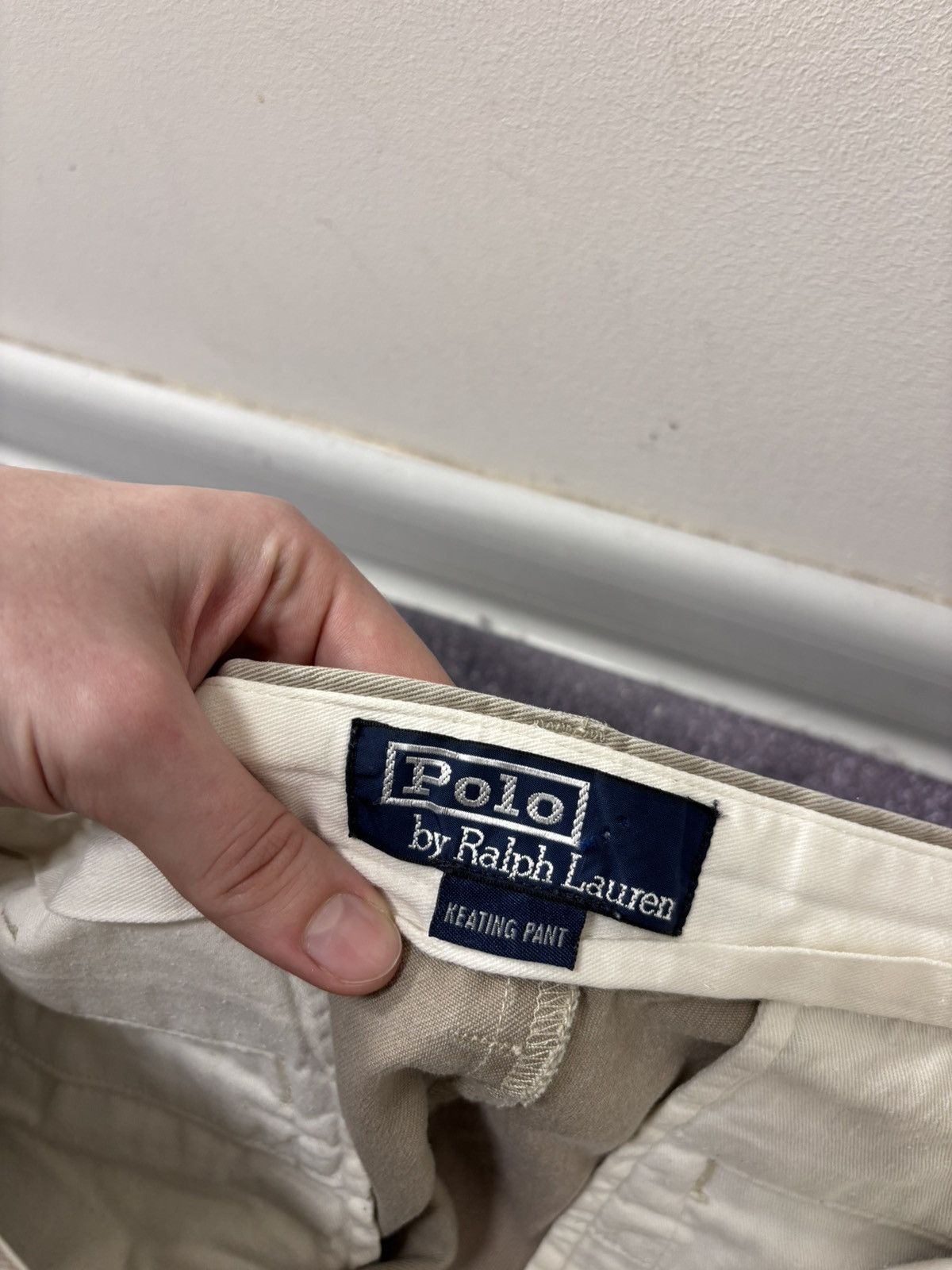 Polo Ralph Lauren Vintage Polo Ralph Lauren Men’s Keating Chino Pants Trousers Size US 34 / EU 50 - 9 Thumbnail