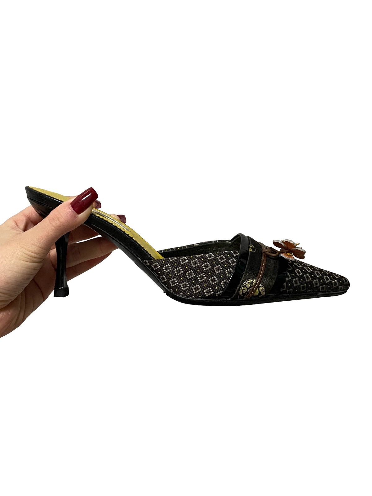 Prada PRADA Spring Summer 2003 Flower Kimono Mules Size US 5.5 / IT 35.5 - 4 Thumbnail