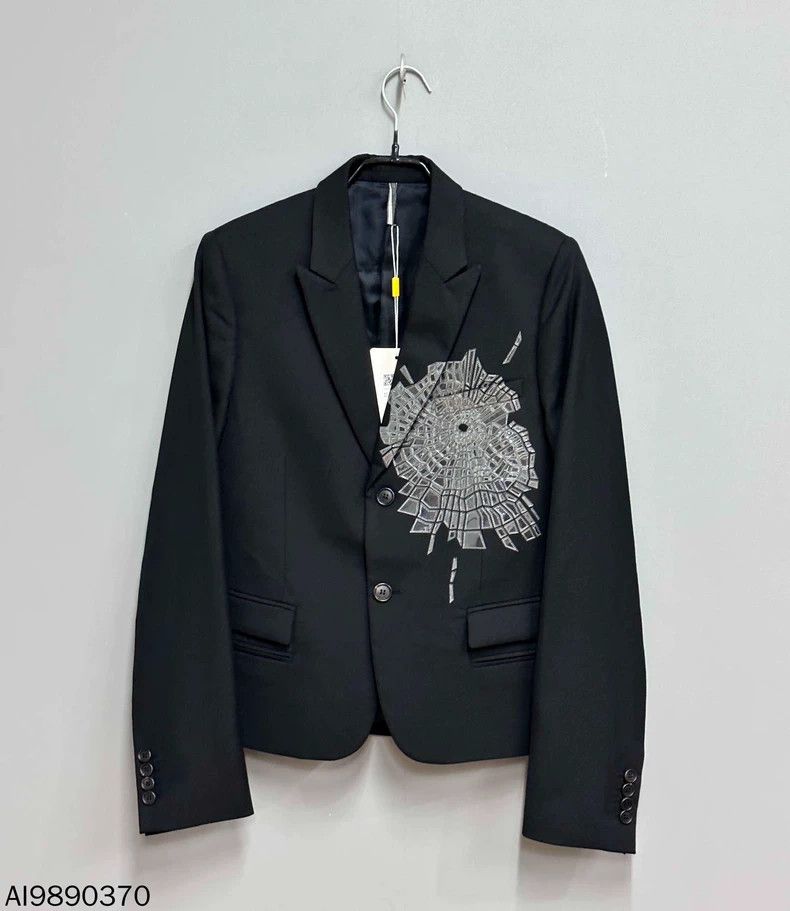 Dior Dior Broken Mirror Suit 2501-Nextarrow Size 46R - 1 Thumbnail