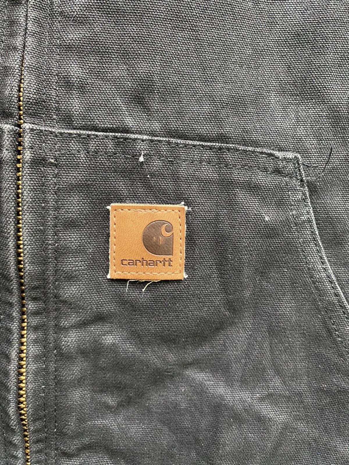 Carhartt × Vintage Carhartt Duck Canvas Sleeveless Thinsulate Hoodie Jacket Size US S / EU 44-46 / 1 - 5 Thumbnail