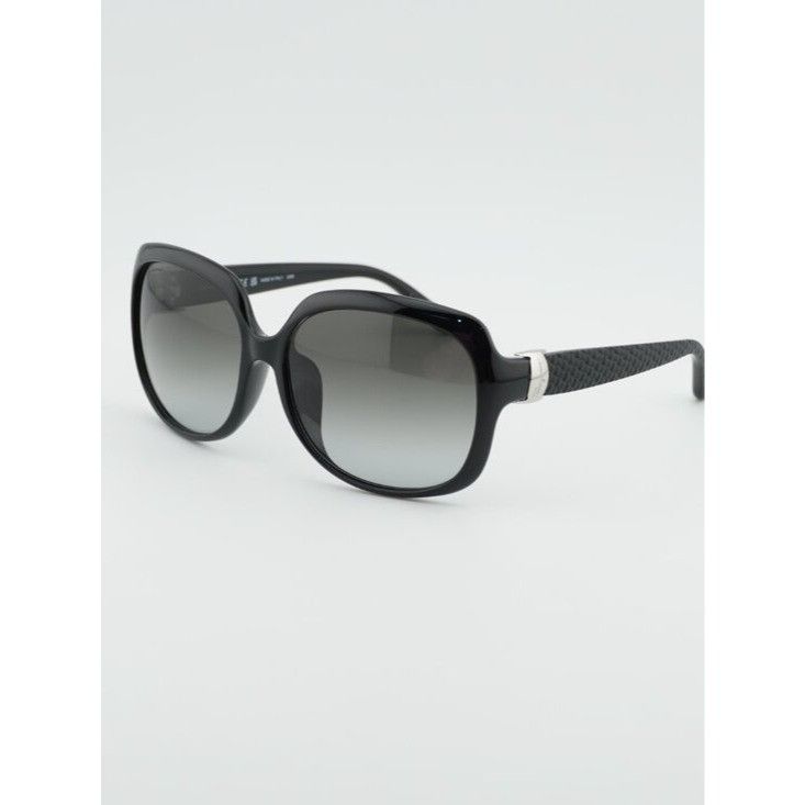 Salvatore Ferragamo Salvatore Ferragamo SF739SA 001 Sunglasses Black Round Frame Size ONE SIZE - 1 Thumbnail