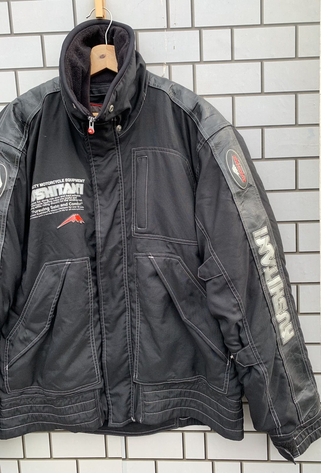 Japanese Brand Vintage Japanese Brand Khushitani Motorcycle Jacket Size US XL / EU 56 / 4 - 5 Thumbnail
