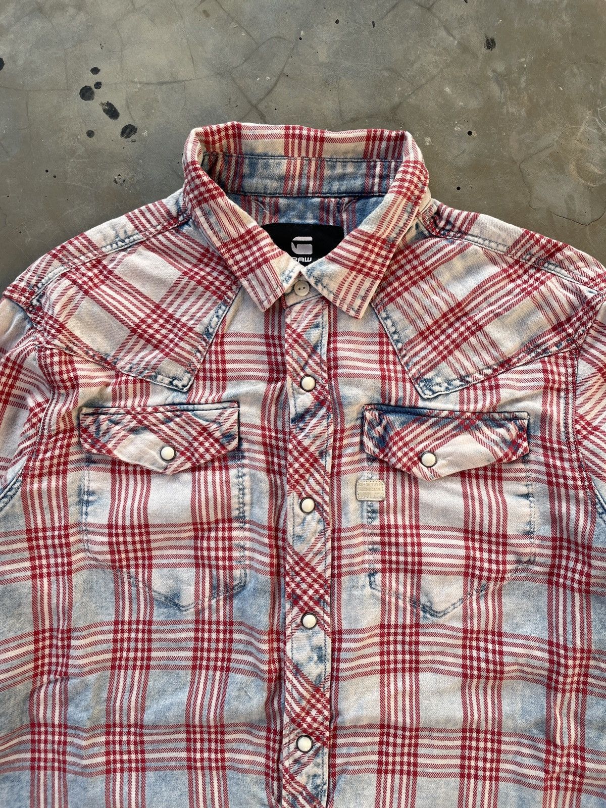 G-Star G-Star Raw Tacoma Longsleeve Check Shirt Size US L / EU 52-54 / 3 - 2 Thumbnail
