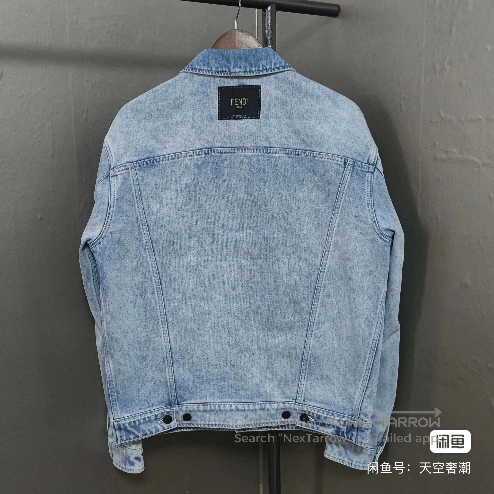 Fendi fendi 2023 washed denim jacket size 48. Size US M / EU 48-50 / 2 - 2 Thumbnail