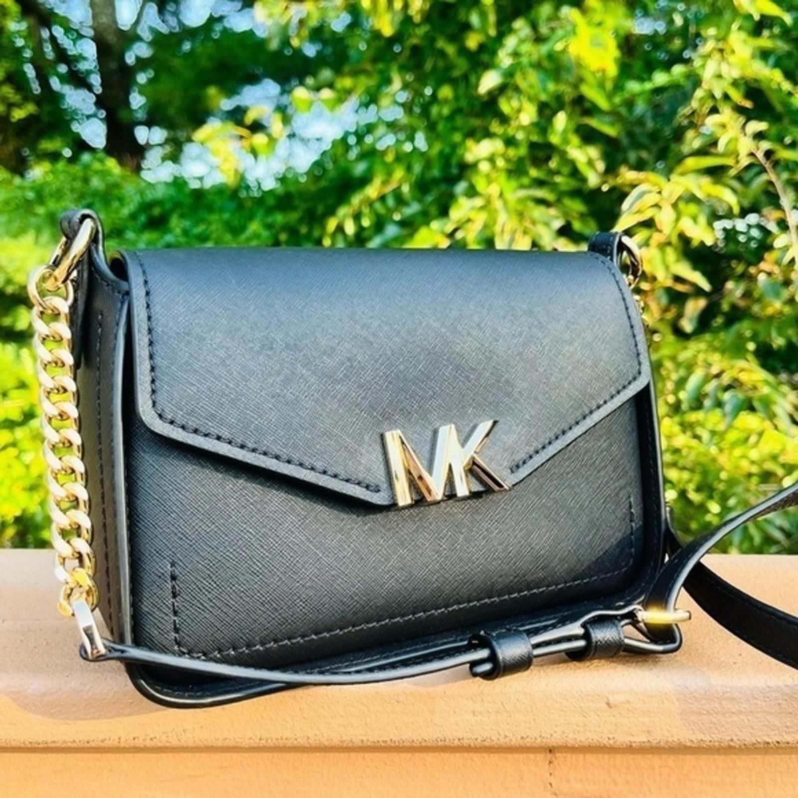 Michael Kors Black Sylvia Crossbody Bag NWT