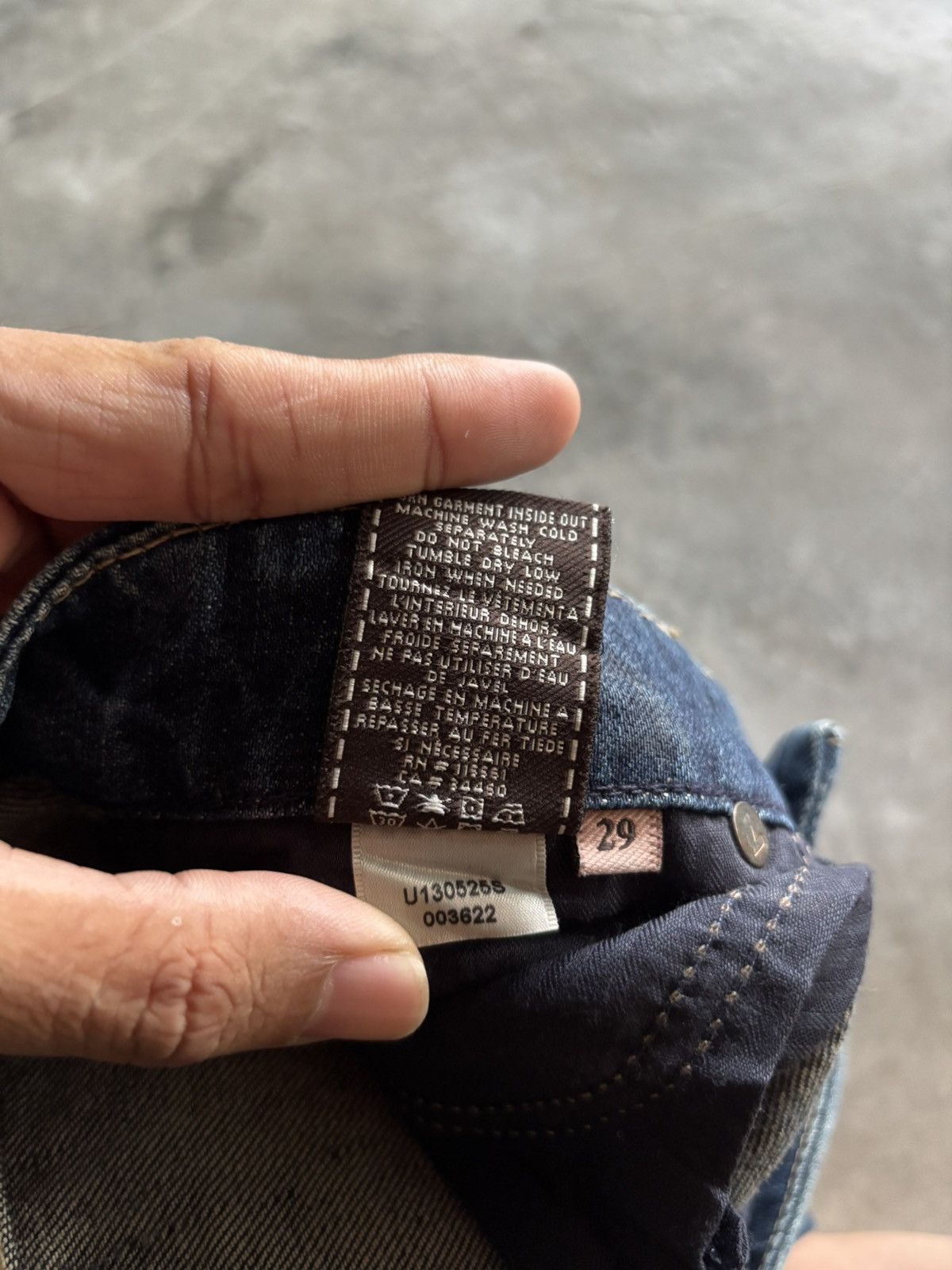 If Six Was Nine 7 FOR ALL MANKIND flare distressed bootcut kendrick lamar Size US 30 / EU 46 - 7 Thumbnail