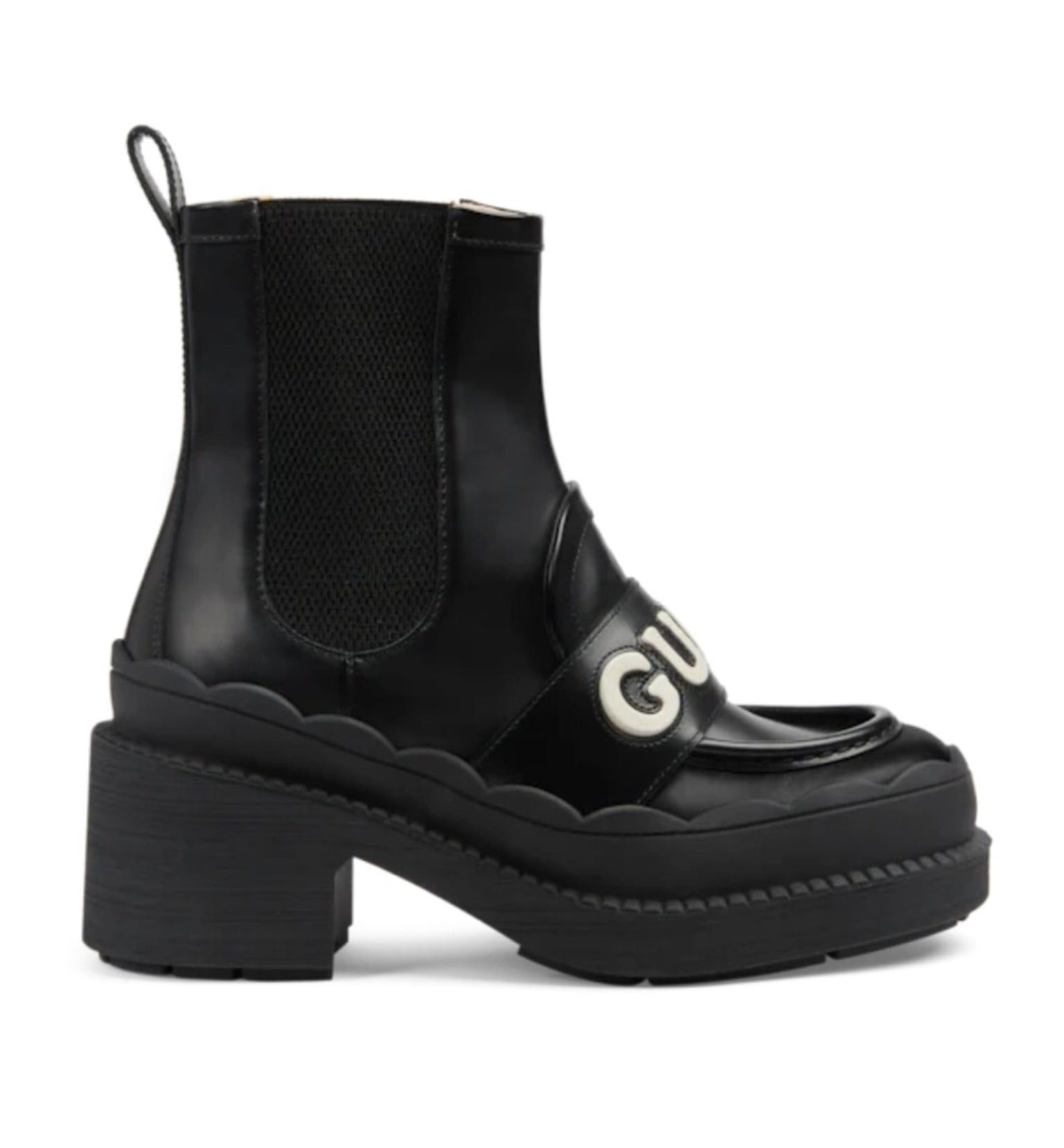 Gucci Logo Ornella Boots SIZE 37