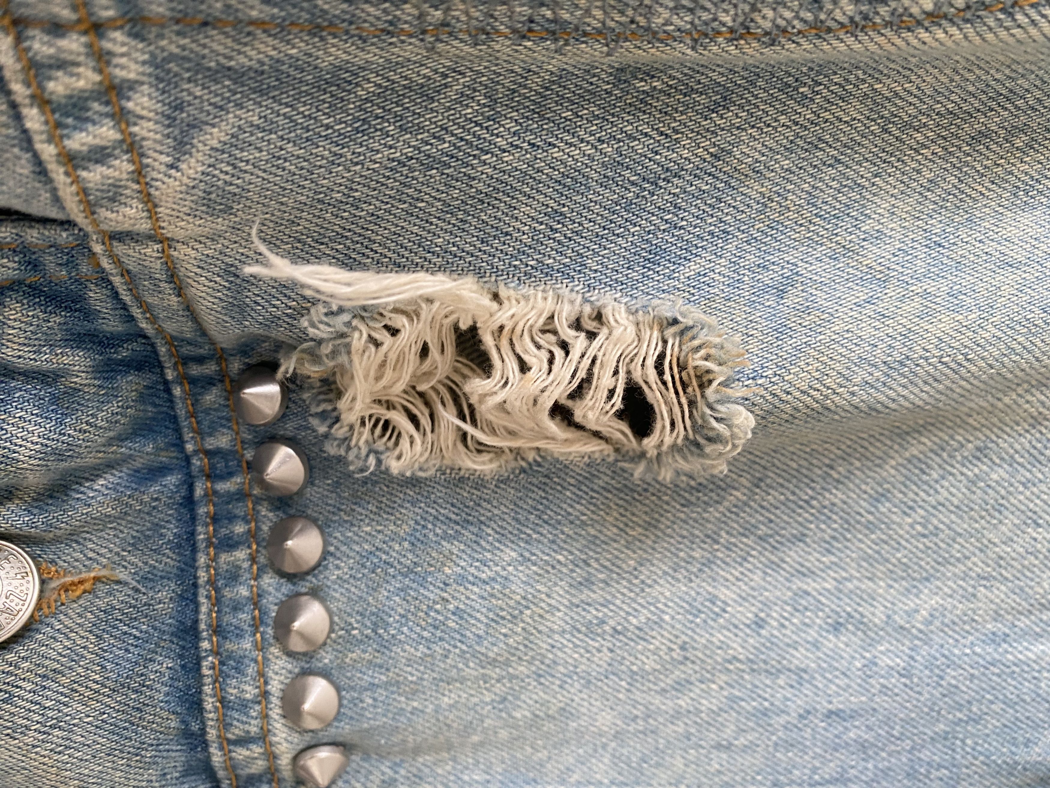 Zadig & Voltaire BASE DESTROY denim jacket Size US M / EU 48-50 / 2 - 5 Thumbnail