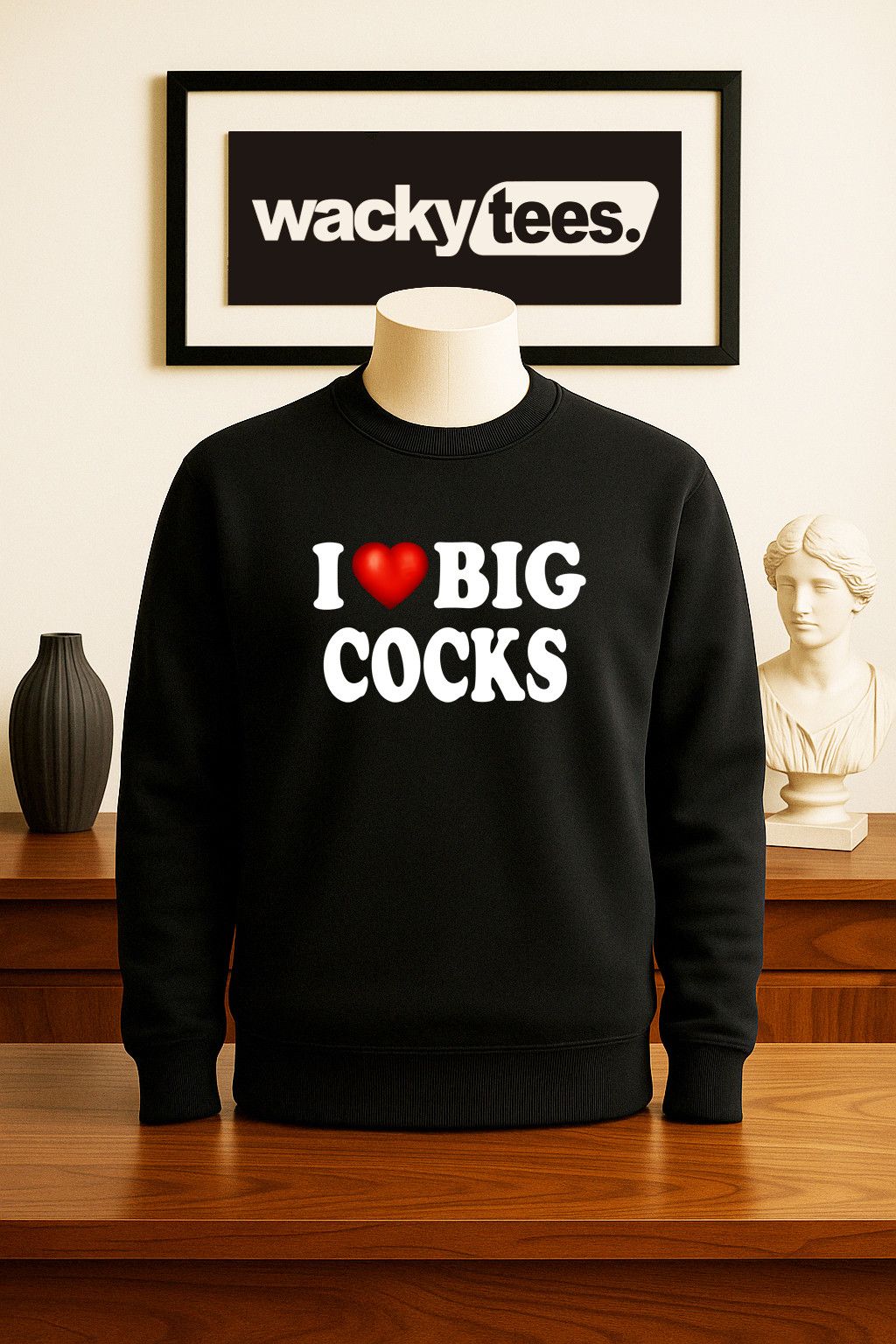 Other I Love Big Cocks I Heart Rooster Adult Graphic Tee Shirt Size US L / EU 52-54 / 3 - 5 Thumbnail