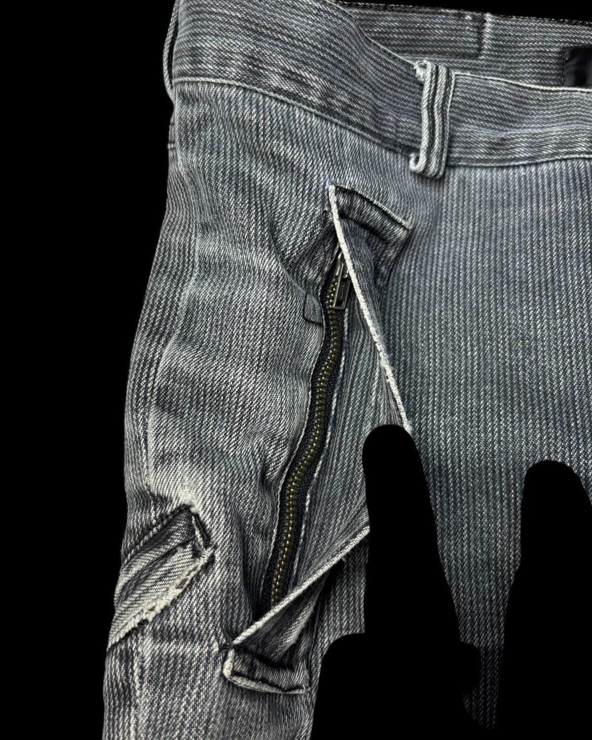Raf Simons Raf Simons “Poltergeist” Tromp L’oeil Cargo Denim Size US 29 - 3 Thumbnail