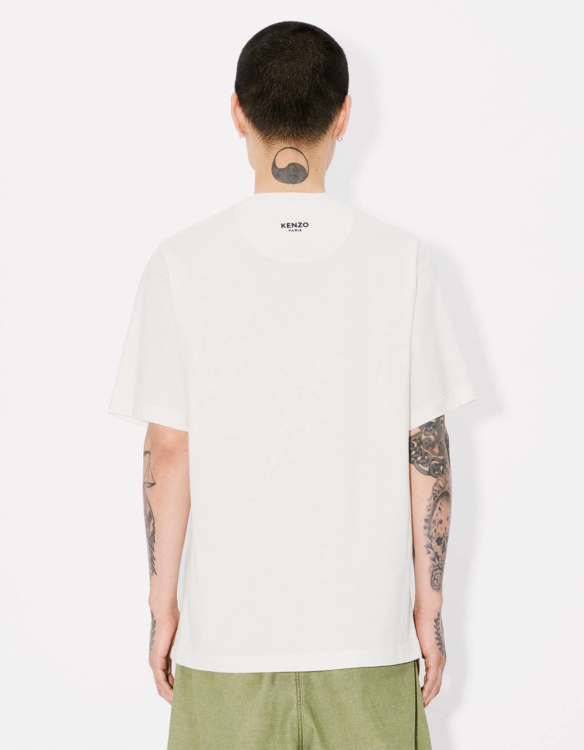 Kenzo Kenzo Pop Embroidered Off-White T-Shirt Size US M / EU 48-50 / 2 - 4 Thumbnail
