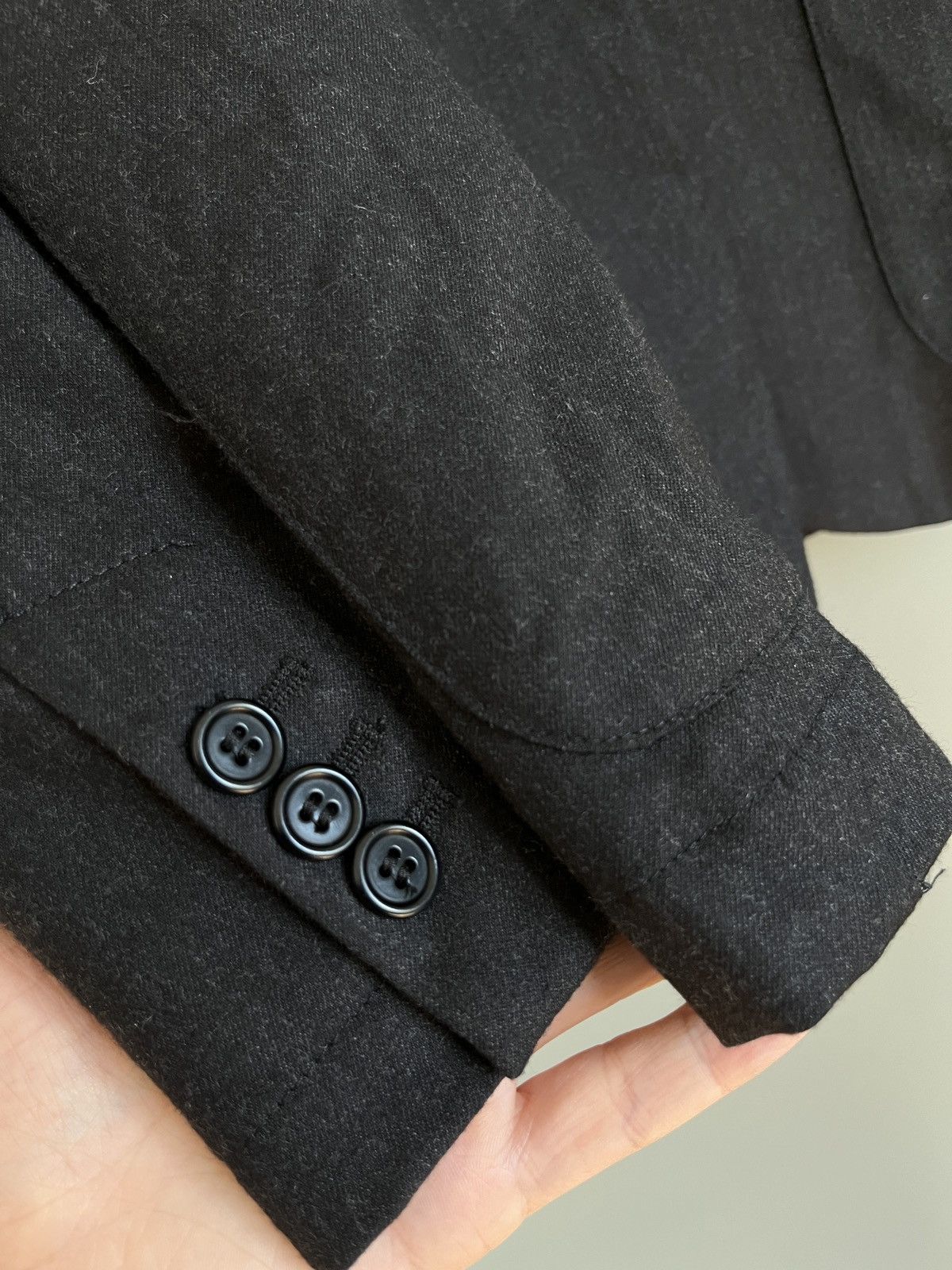 Barena × Barena Venezia Barena Venezia Wool Casual Wool Black Simple Blazer Jacket Size M / US 6-8 / IT 42-44 - 7 Thumbnail