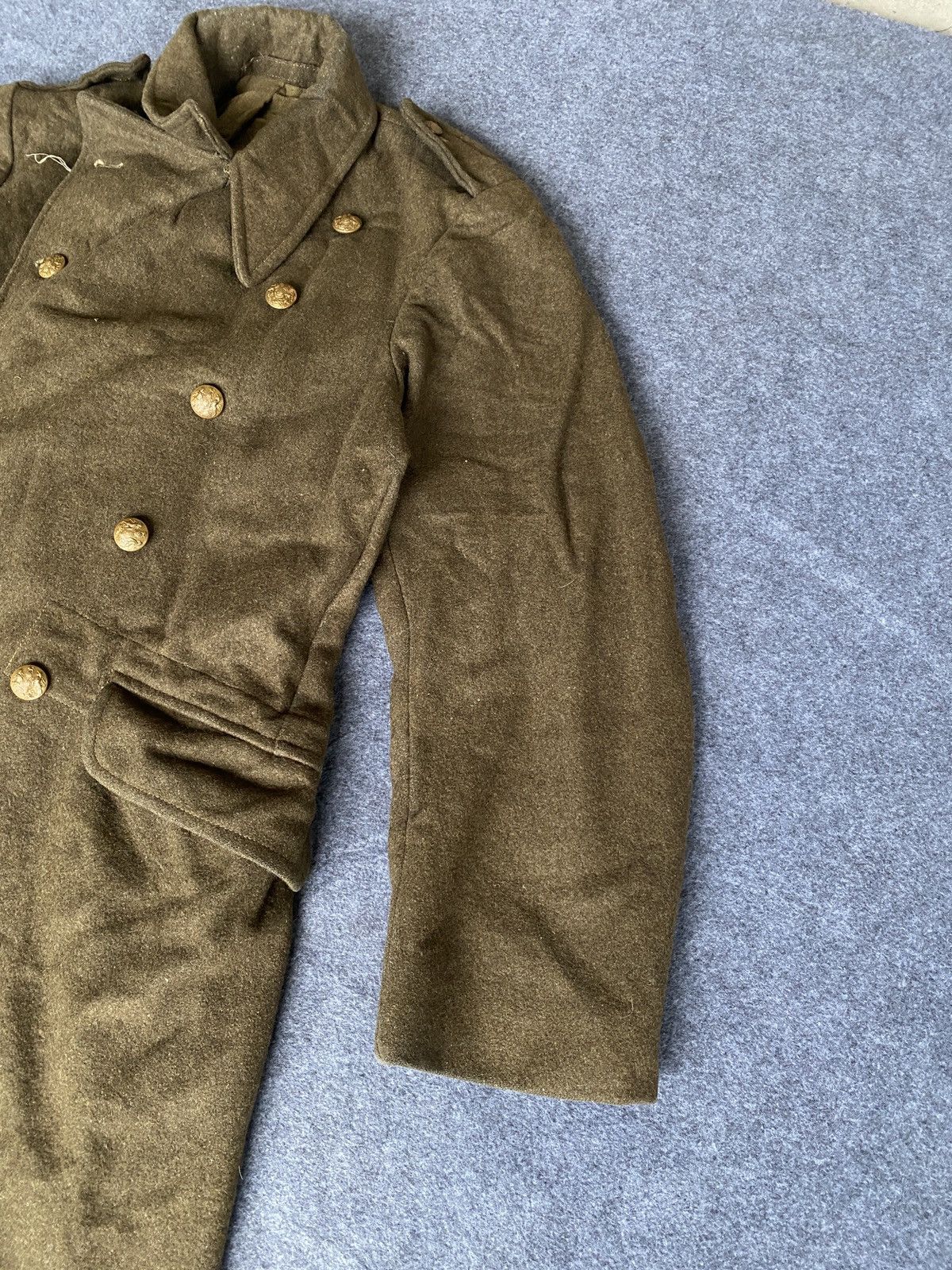 Vintage Vintage 50s army greatcoat dismounted Size US M / EU 48-50 / 2 - 7 Thumbnail