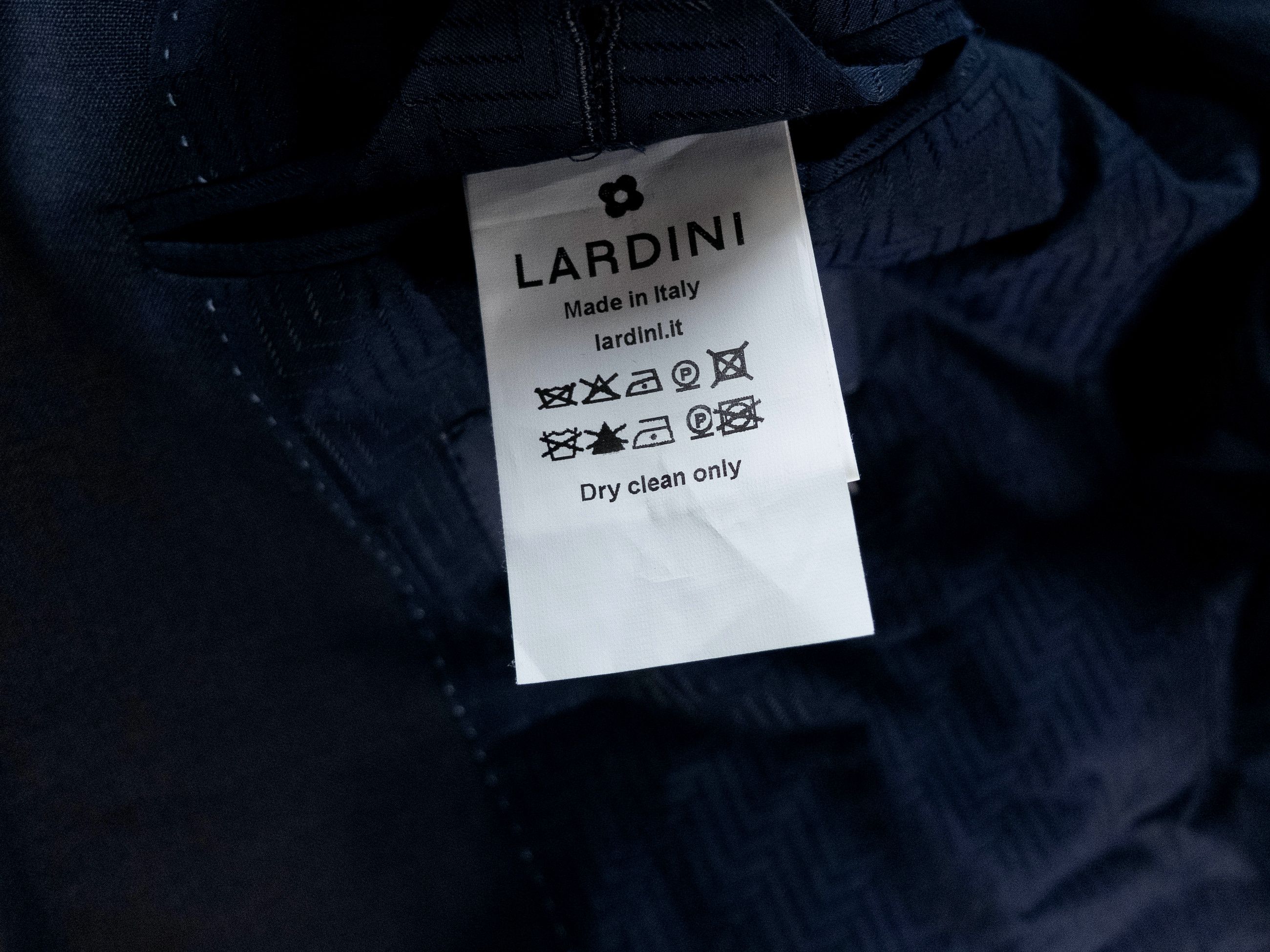 Lardini LARDINI navy blue wool silk 3 piece tuxedo suit Size 42R Size 42R - 11 Thumbnail