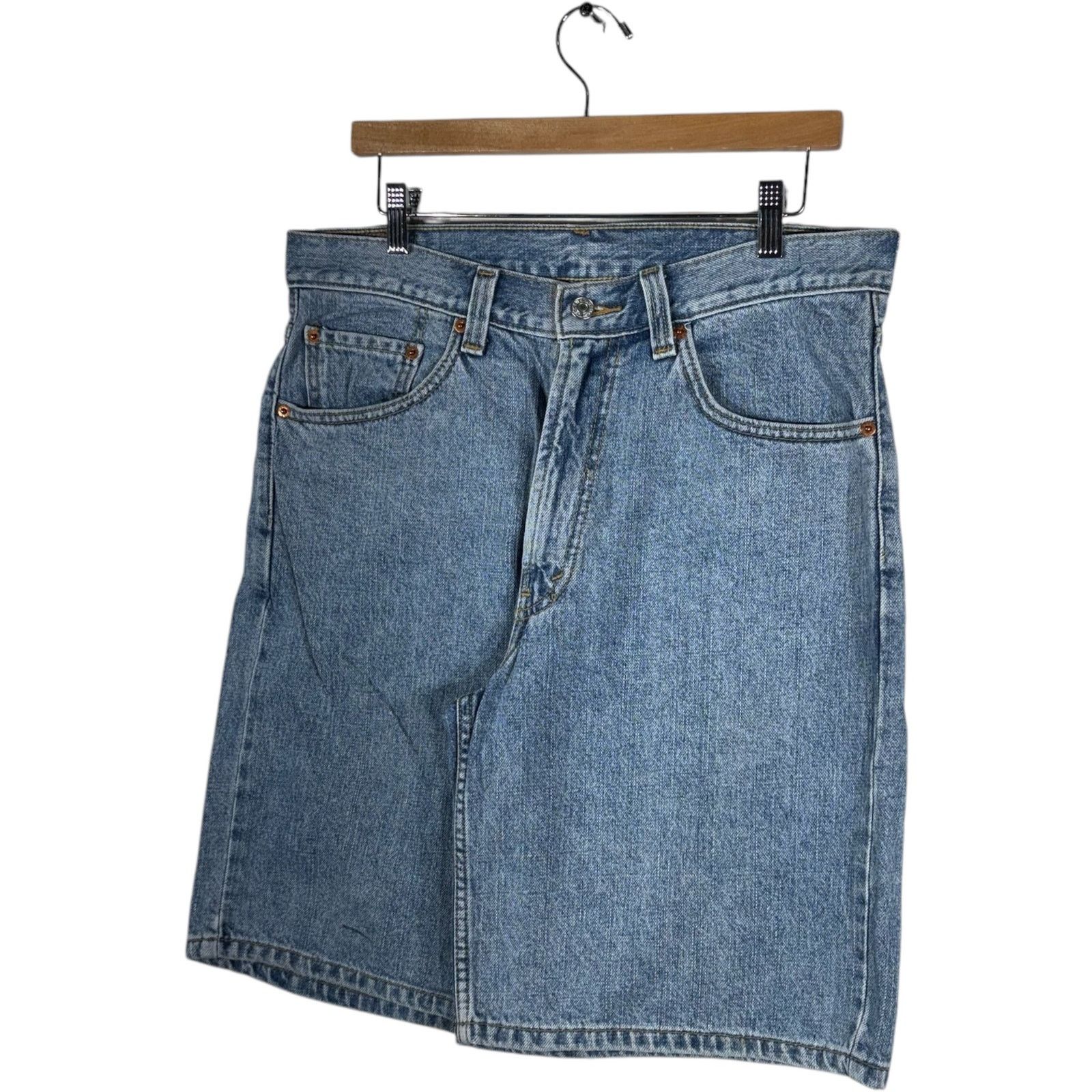 Levi's Vintage Levis 550 Relaxed Fit Denim Shorts 34 Size US 34 / EU 50 - 3 Thumbnail
