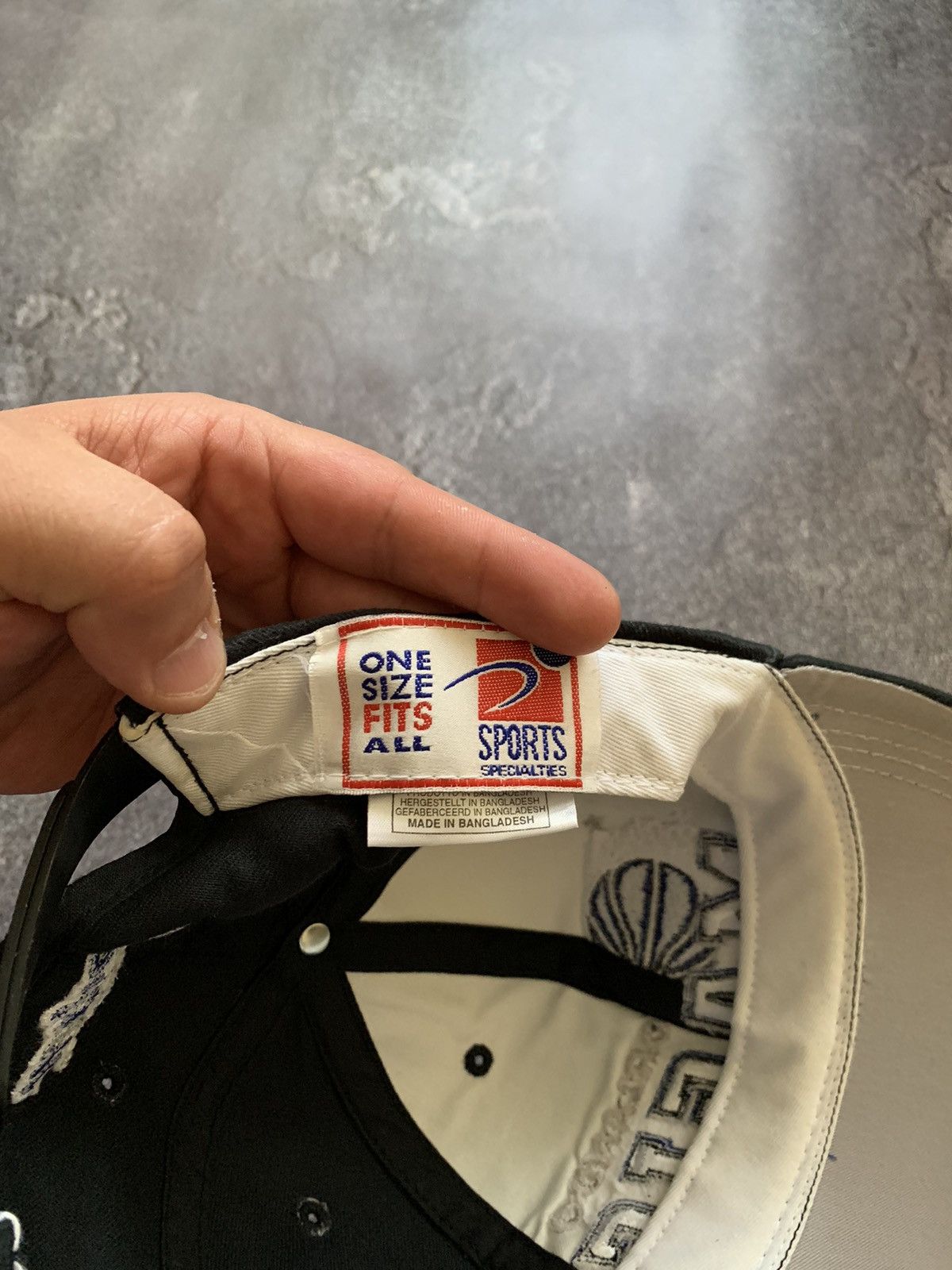 NBA VTG 90’s Orlando Magic NBA SportsSpecialties Cotton SnapBack Size ONE SIZE - 8 Thumbnail