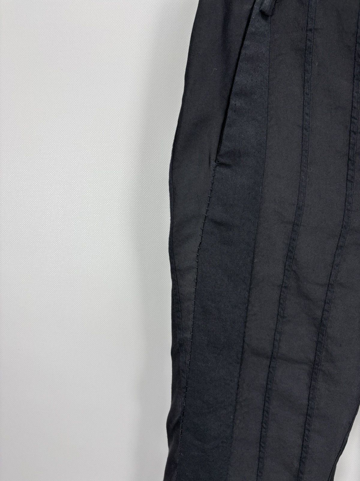 Masnada Womens linen pants Masnada Size 44 Color Black Size 30" / US 8 / IT 44 - 6 Thumbnail