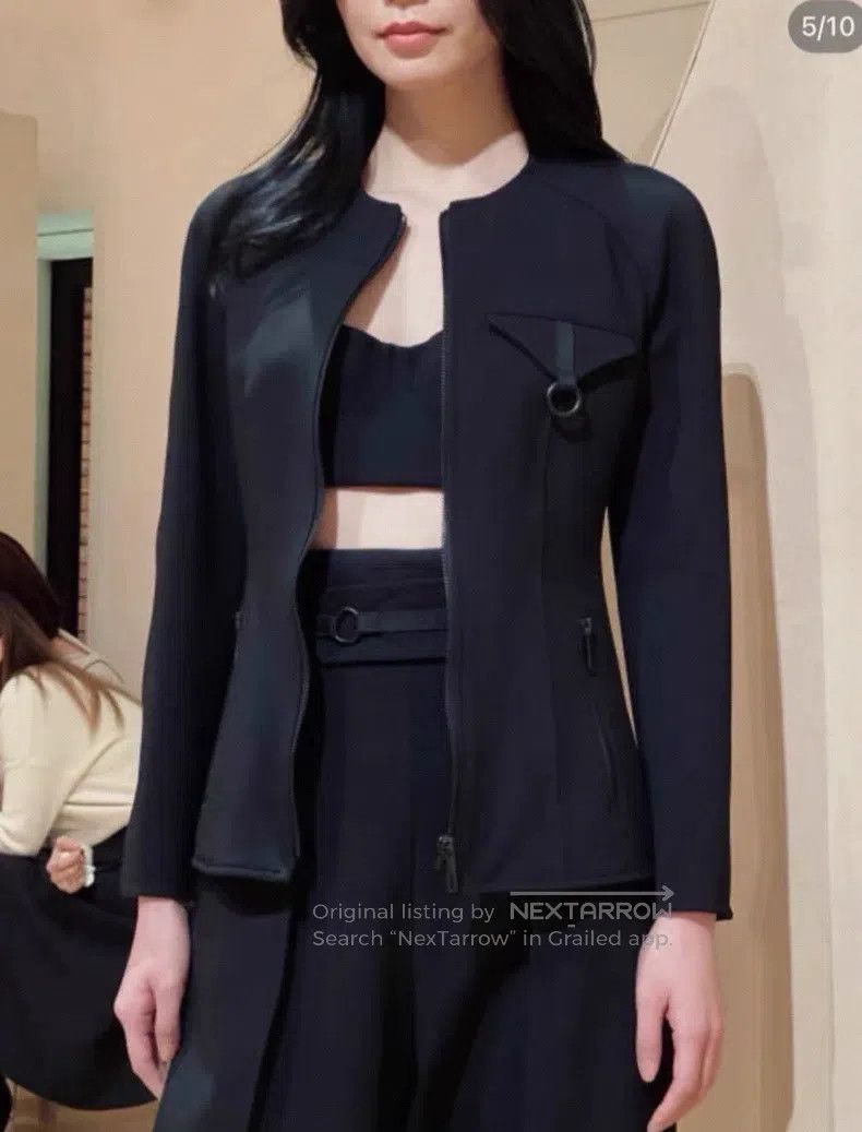 Hermes Hermes Black coat Autumn/Winter 2023 show model Size XS / US 0-2 / IT 36-38 - 8 Thumbnail