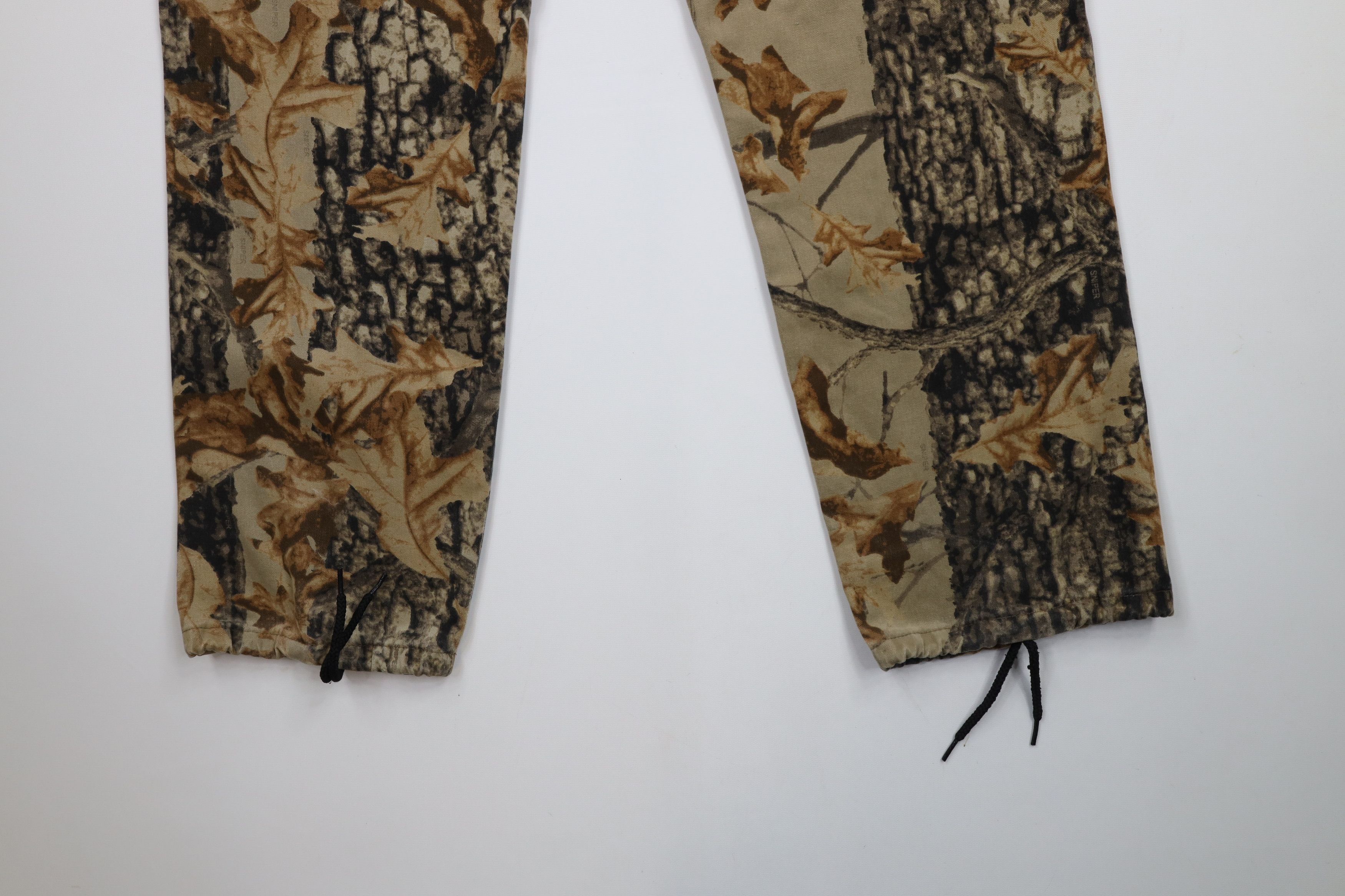 Vintage Vintage 90s Streetwear Camouflage Wide Leg Cargo Pants USA Size US 36 / EU 52 - 13 Thumbnail