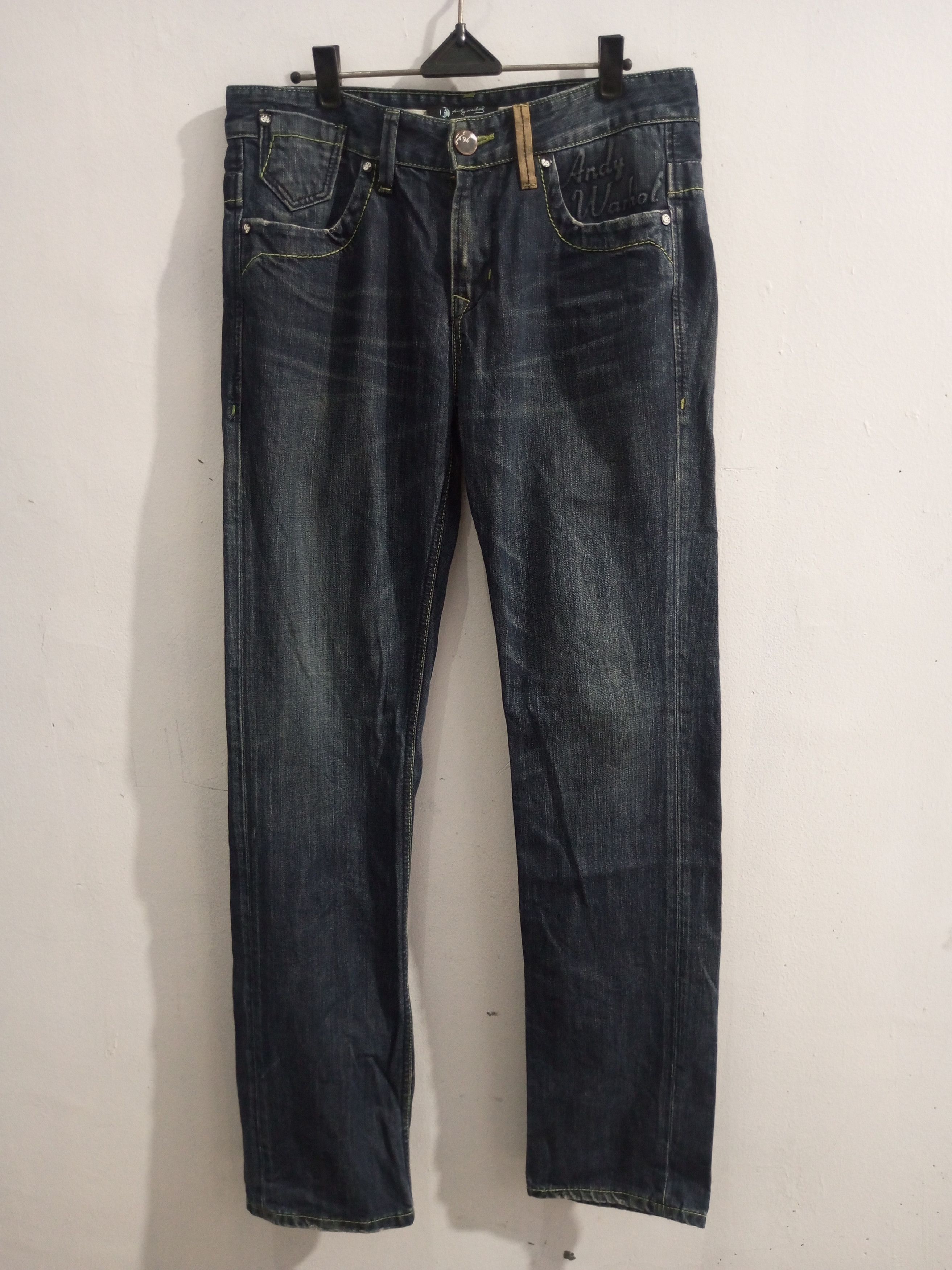 Andy Warhol Andy Warhol x DOHC distressed denim jeans Size US 29 - 9 Thumbnail