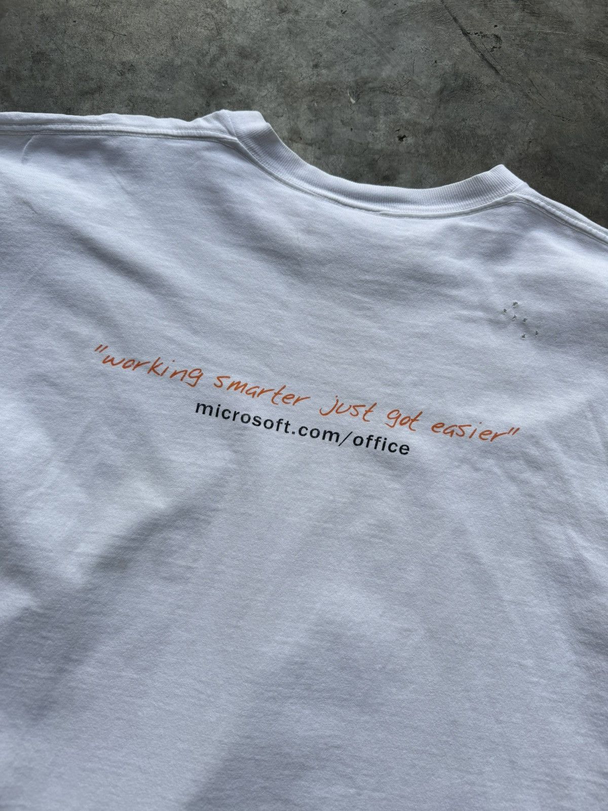 Microsoft × Vintage Vintage 90’s/Y2K Microsoft Office XP Graphic Boxy Tech Tee Size US XL / EU 56 / 4 - 4 Thumbnail