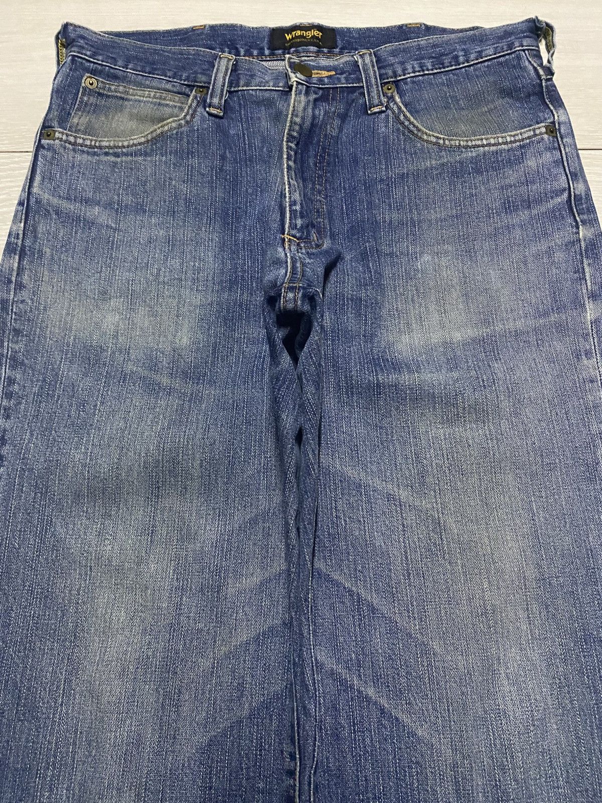 Wrangler Vintage Wrangler Greensboro USA Made in Japan Loose Jeans Size US 32 / EU 48 - 3 Thumbnail