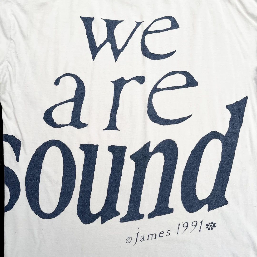 Band Tees James 91 90s Vtg Band We Are Sound Rare L/S Tour Concert Tee Size US XL / EU 56 / 4 - 3 Thumbnail