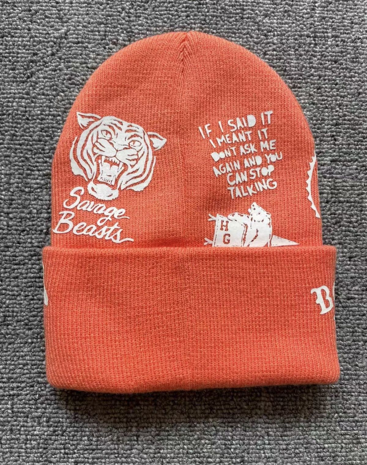 Hustle Gang HUSTLEGANG Knitted Beanie Size ONE SIZE - 2 Thumbnail