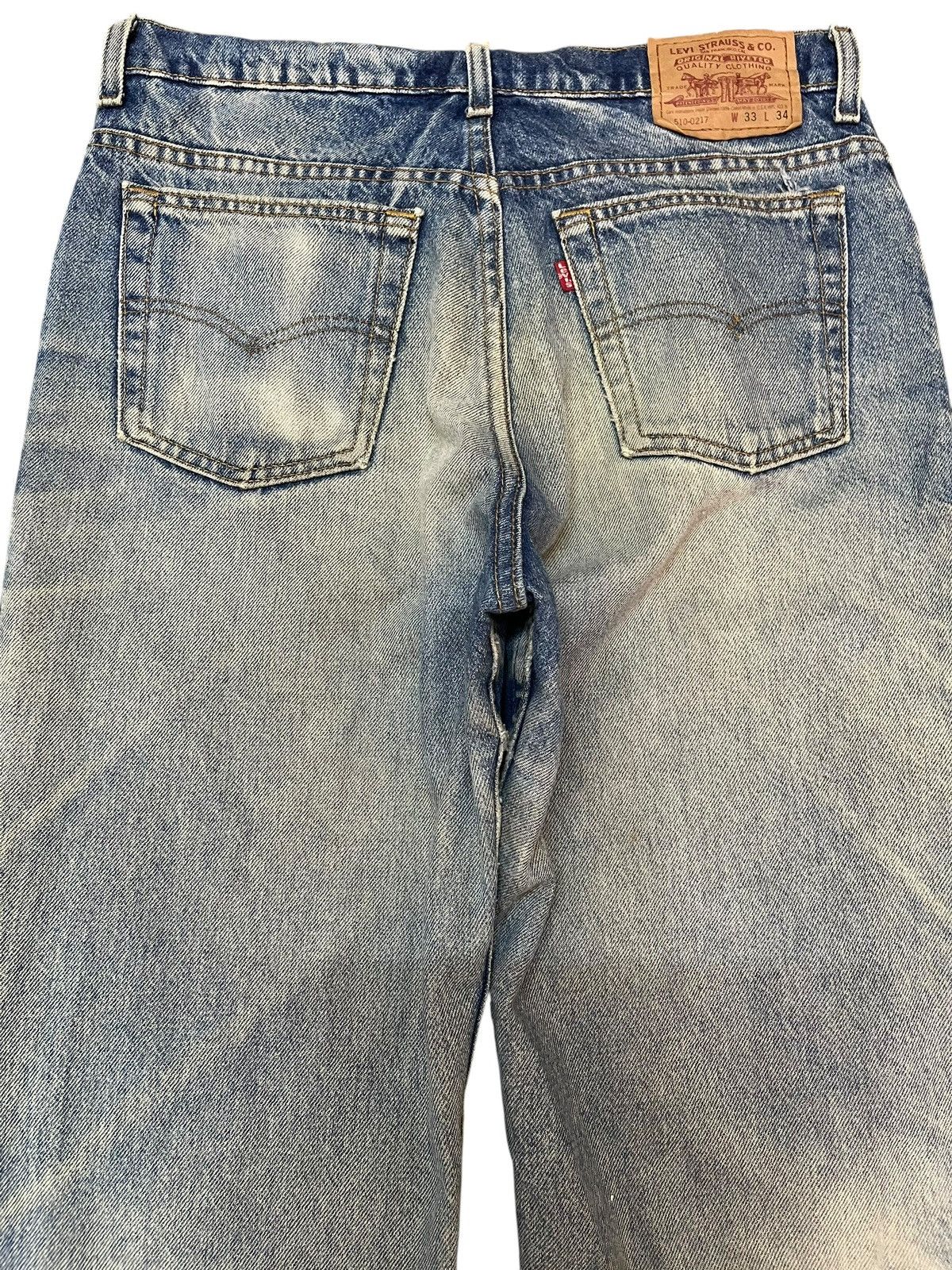 Levi's Vintage Levi’s 510-0217 Mudwash Distressed Denim Size US 31 - 7 Thumbnail