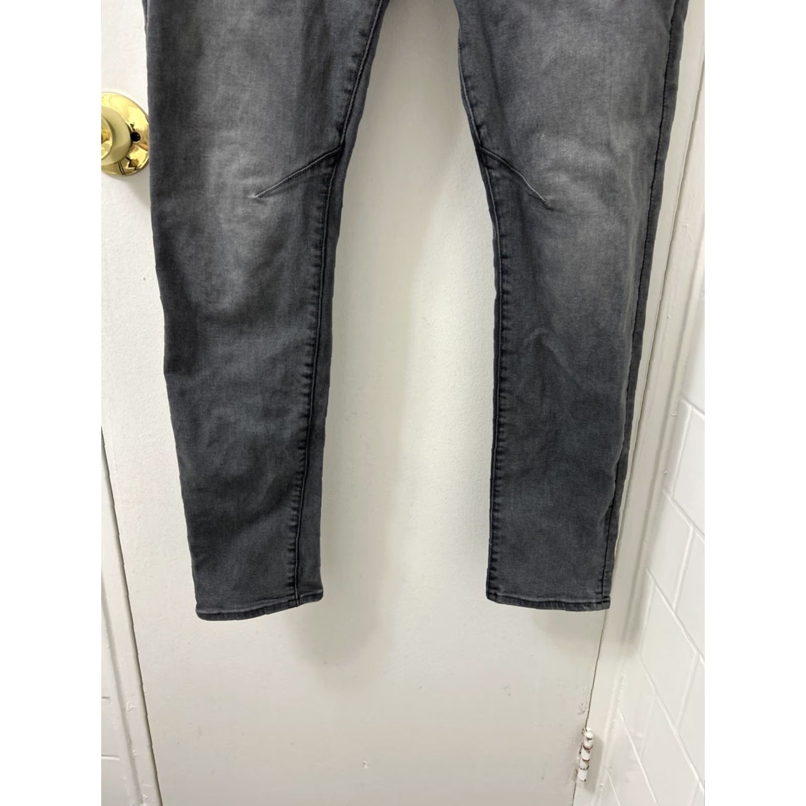 Vintage G-Star RAW Jeans Slim 30x30 Gray D Staq 3D Premium Italian Denim Cotton Mens Regular Slim Fit Pants Jeans Gray Size US 30 / EU 46 - 3 Thumbnail