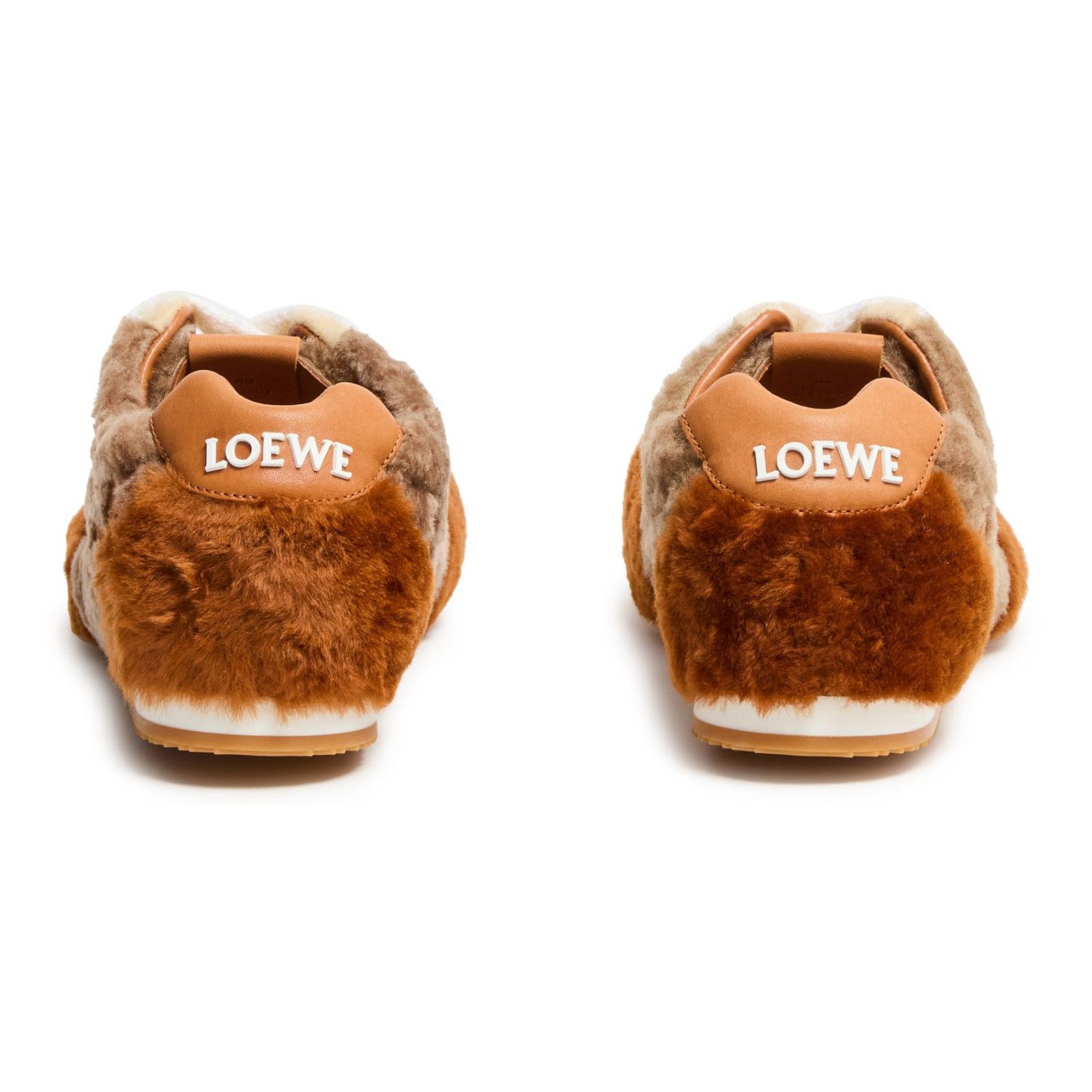 Loewe LOEWE Ballet Runner 2.0 $1400 Tan/Multitone Sneakers New & A Size US 11 / IT 41 - 3 Thumbnail