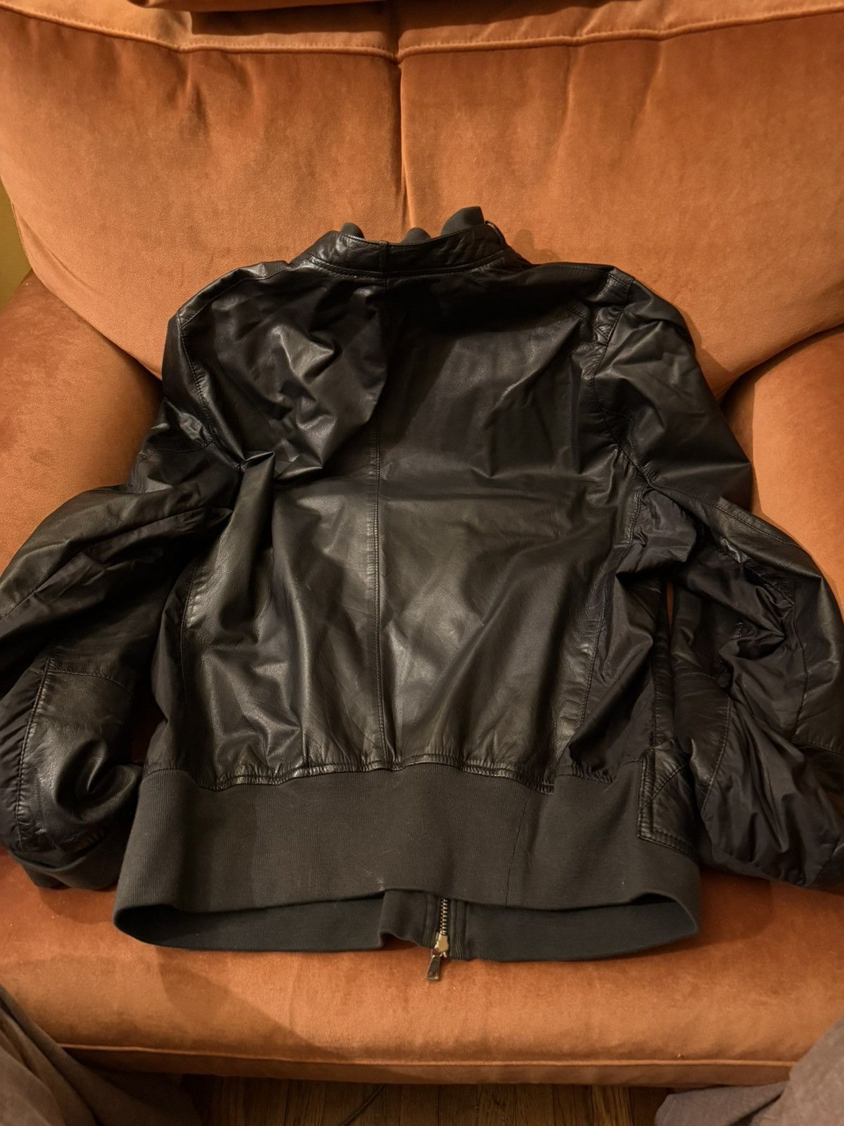 Other Brogden 1959 leather Bomber jacket. Italy Size US M / EU 48-50 / 2 - 4 Thumbnail
