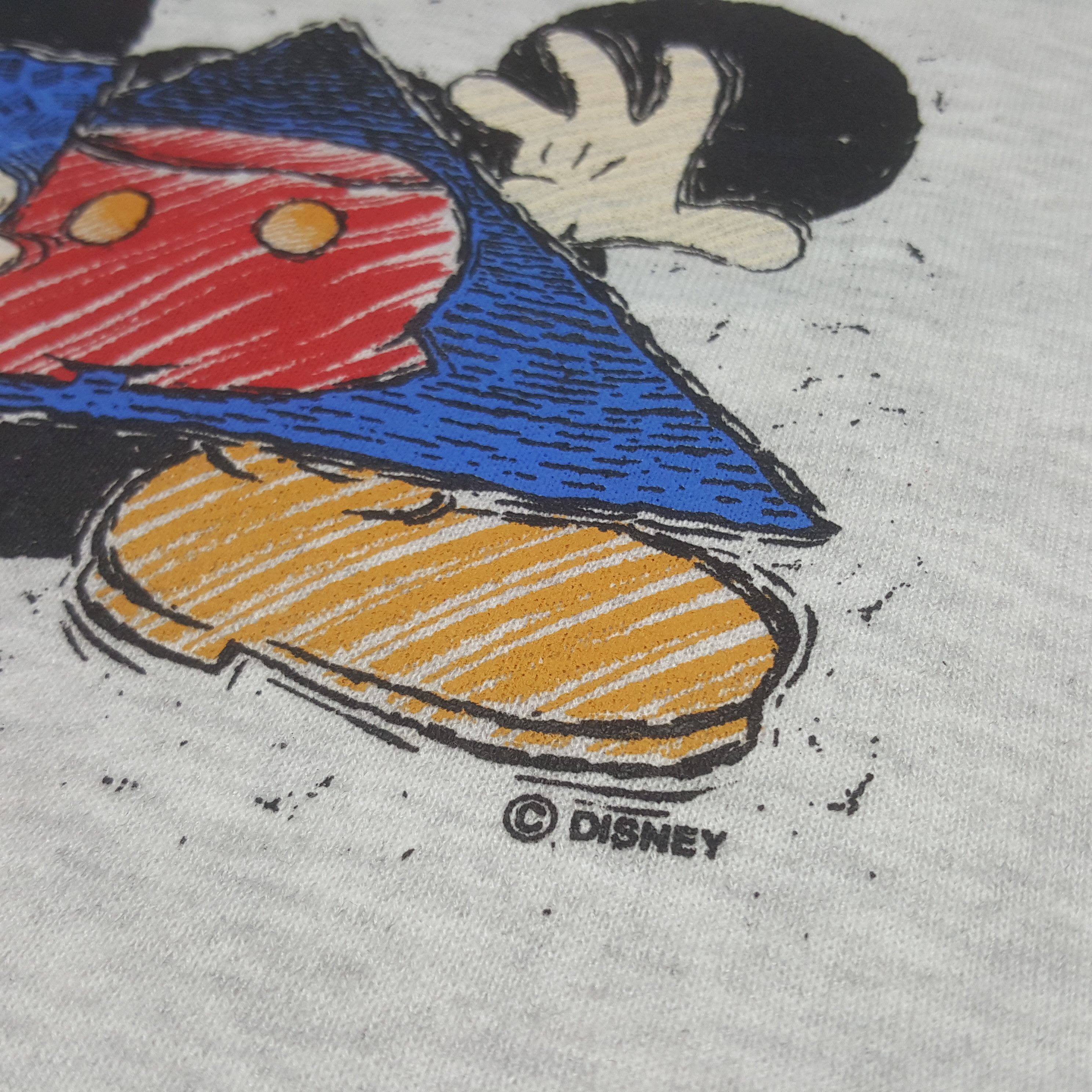 Disney Vintage Disney Mickey Mouse Sweatshirt C313N2 Size US M / EU 48-50 / 2 - 7 Thumbnail