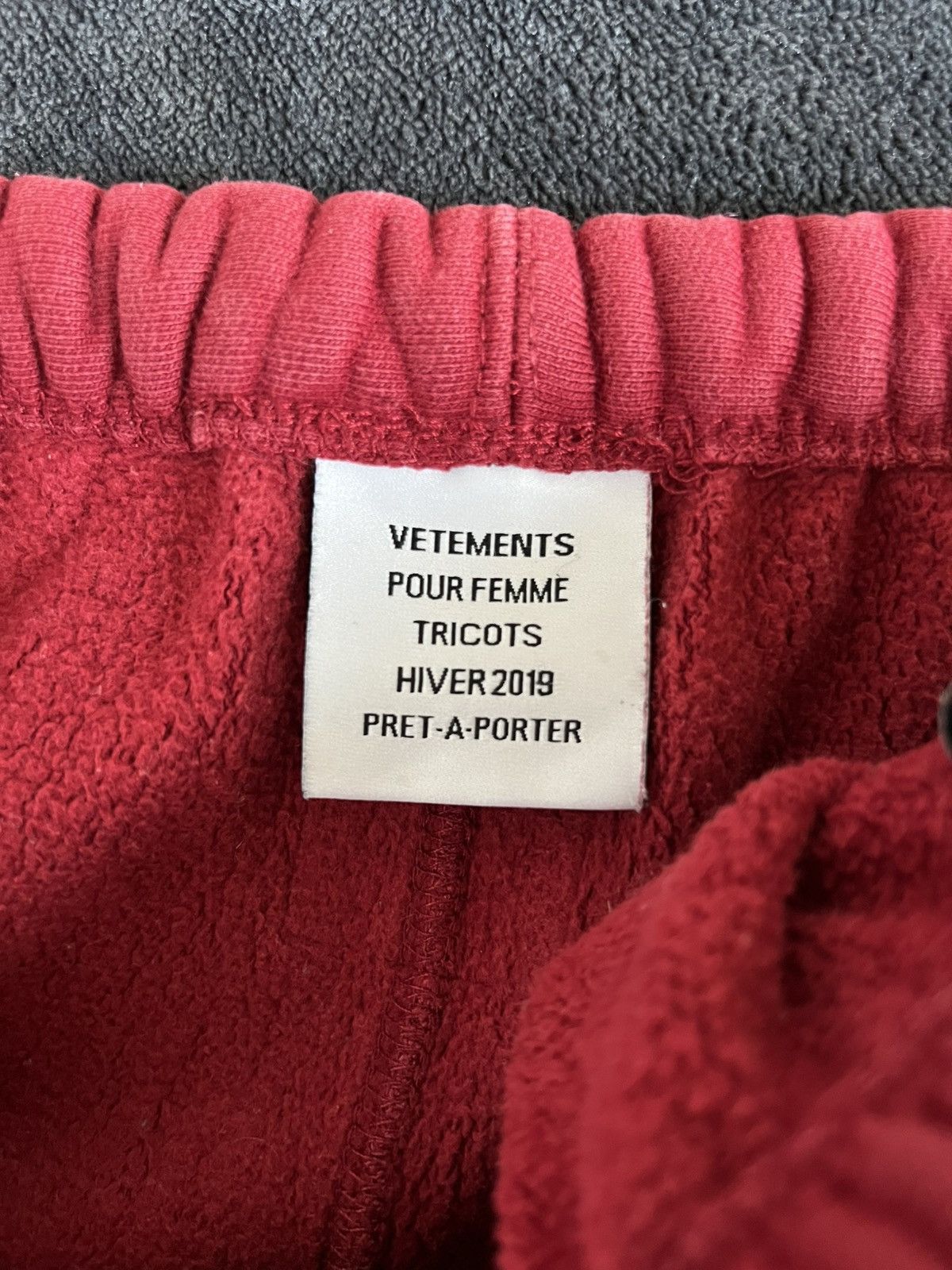 Vetements Vetements Logo Sweatpants Size US 30 / EU 46 - 6 Thumbnail