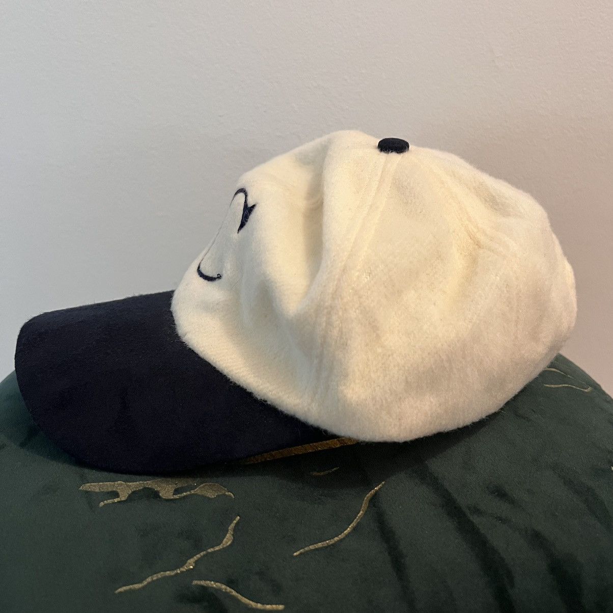 Other Vintage Cooperstown Letter C Buckle Back Hat White Size ONE SIZE - 3 Thumbnail