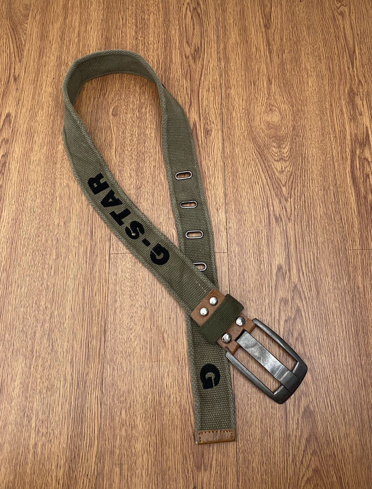 G-Star × Vintage G-Star Raw military belt Size ONE SIZE - 1 Thumbnail