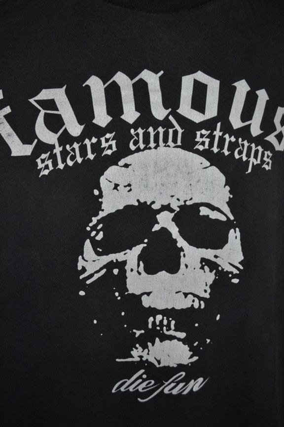 Famous Stars And Straps × Vintage Vintage 90's Famous Star and Straps Die Fun Tee XL Size US XL / EU 56 / 4 - 7 Thumbnail