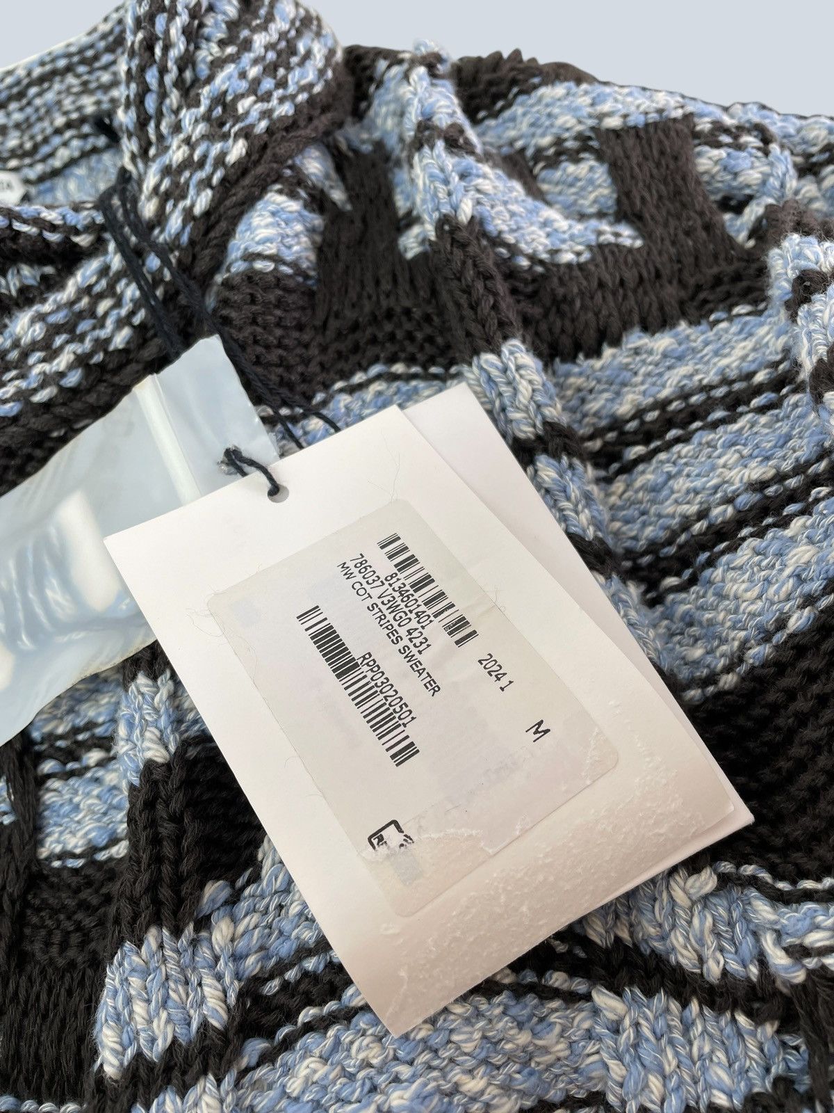 Bottega Veneta Bottega Veneta multi jacquard cotton sweater, M. Size US M / EU 48-50 / 2 - 14 Thumbnail