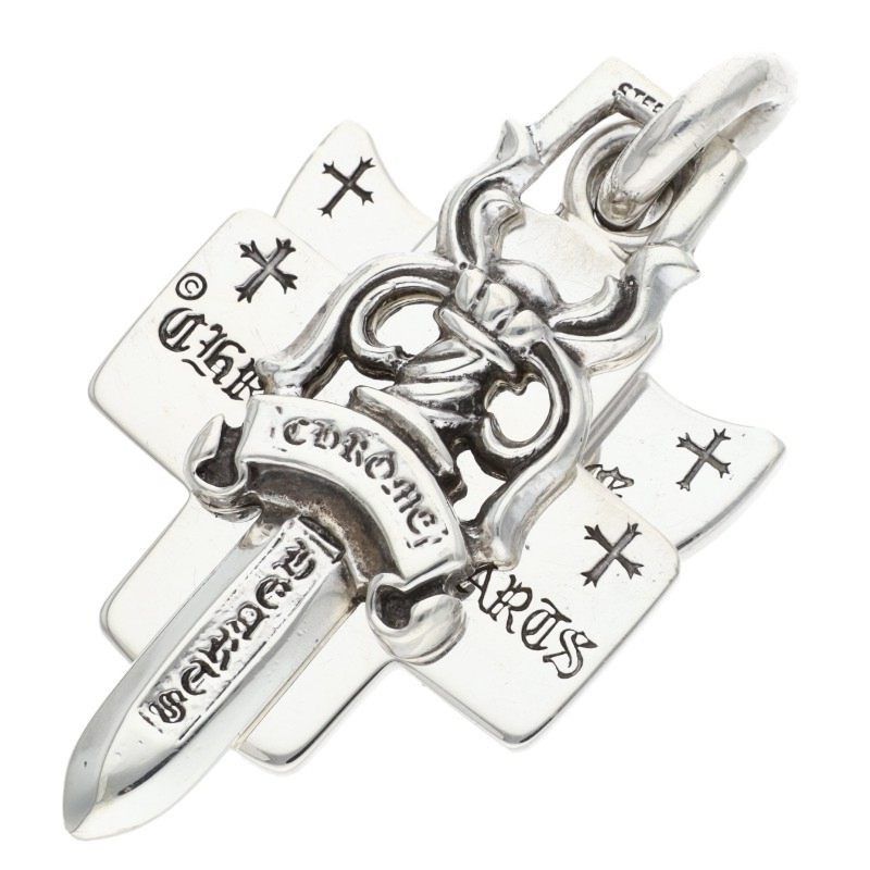 Chrome Hearts Chrome Hearts Three-Charm Jojo Earrings | Grailed