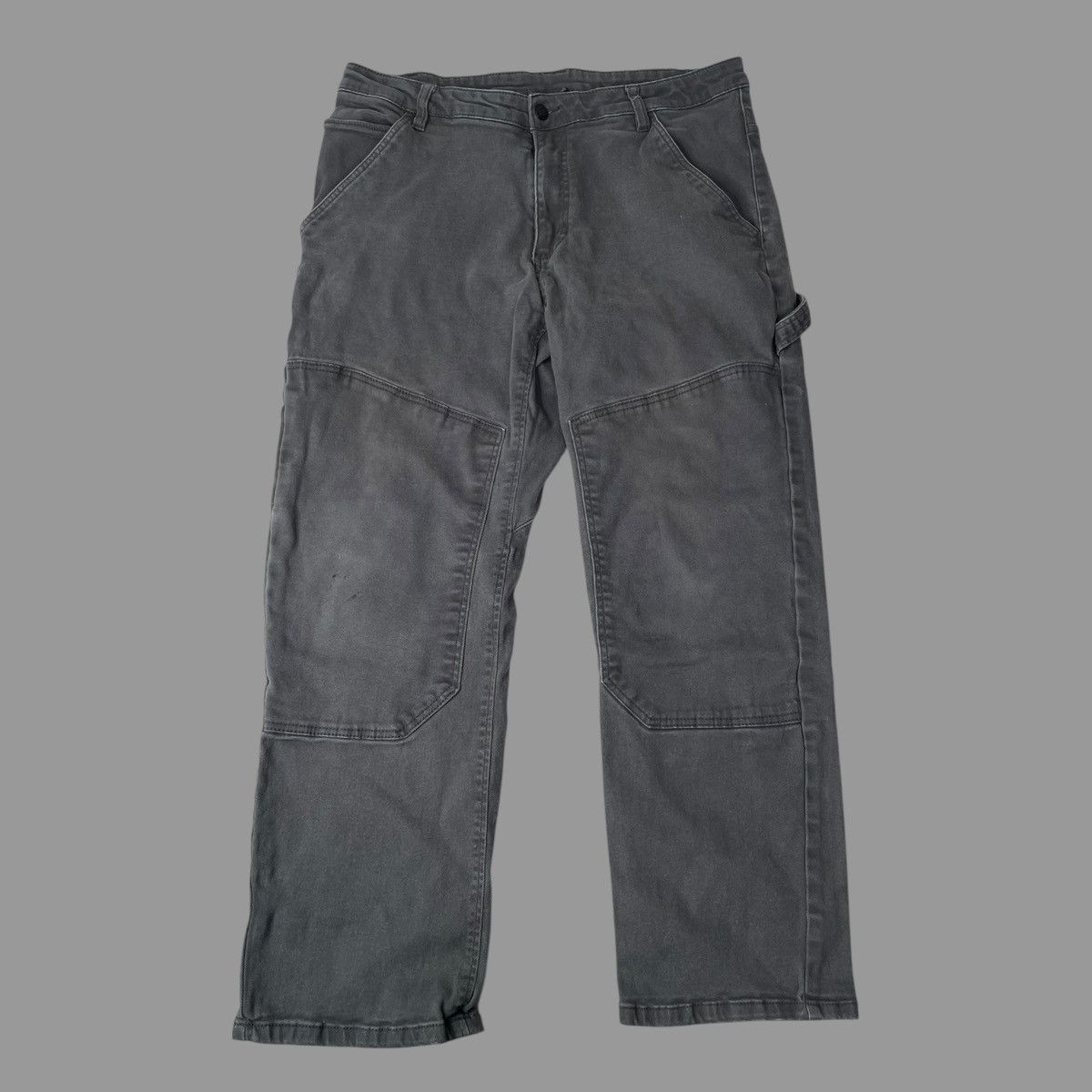 Caterpillar × Vintage Vintage 90s cat double knee work pants Size US 34 / EU 50 - 1 Thumbnail