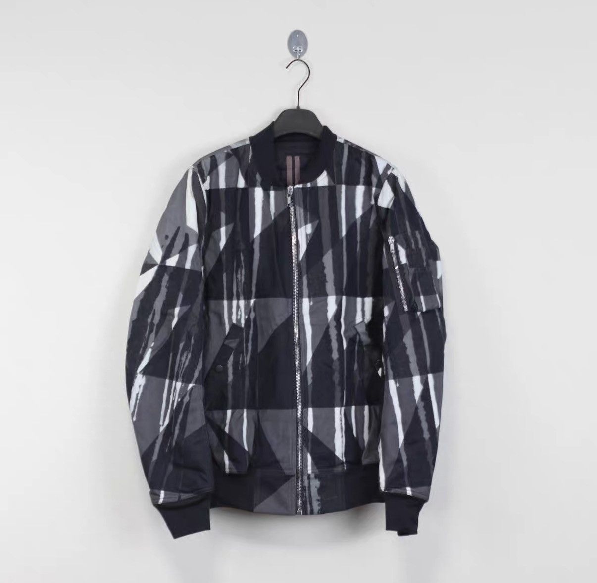 Rick Owens Rick Owens DRKSHDW Printed MA-1 Jacket Size US S / EU 44-46 / 1 - 1 Thumbnail