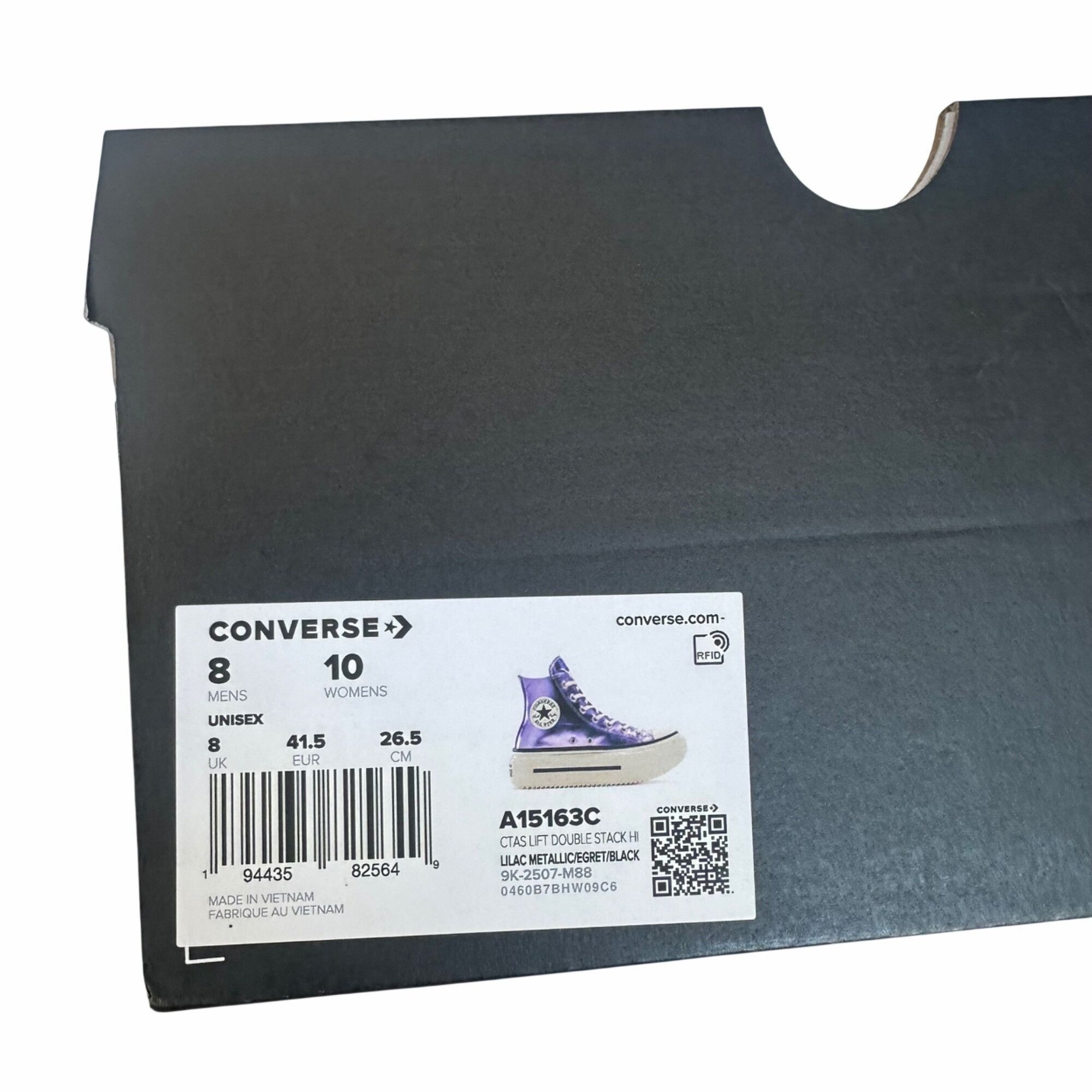 Converse ⭐Converse Chuck Taylor All Star Lift Double Stack Purple Sz Size US 8 / EU 41 - 8 Thumbnail